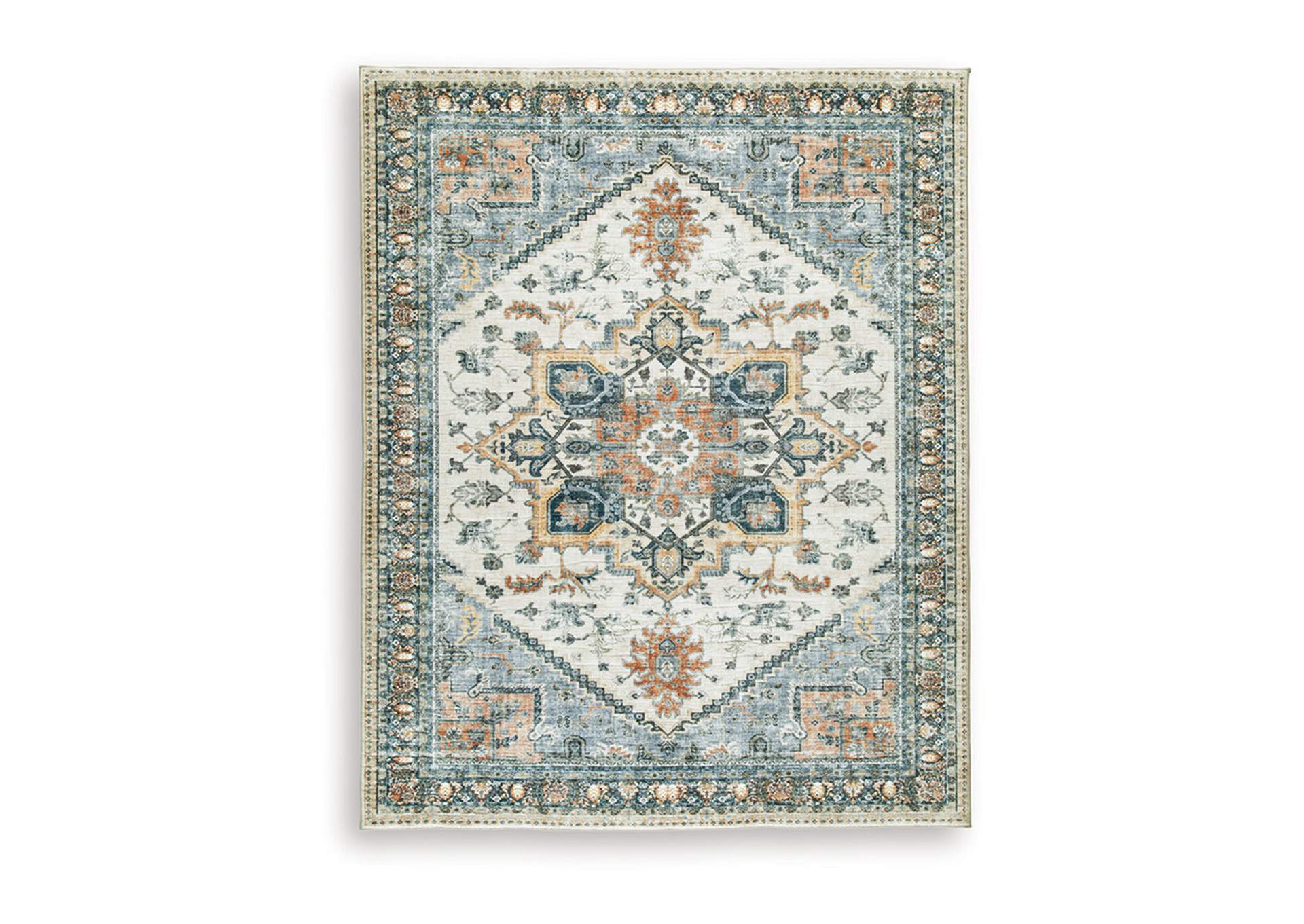 Wallney 7'6" x 9'6" Area Rug image 1