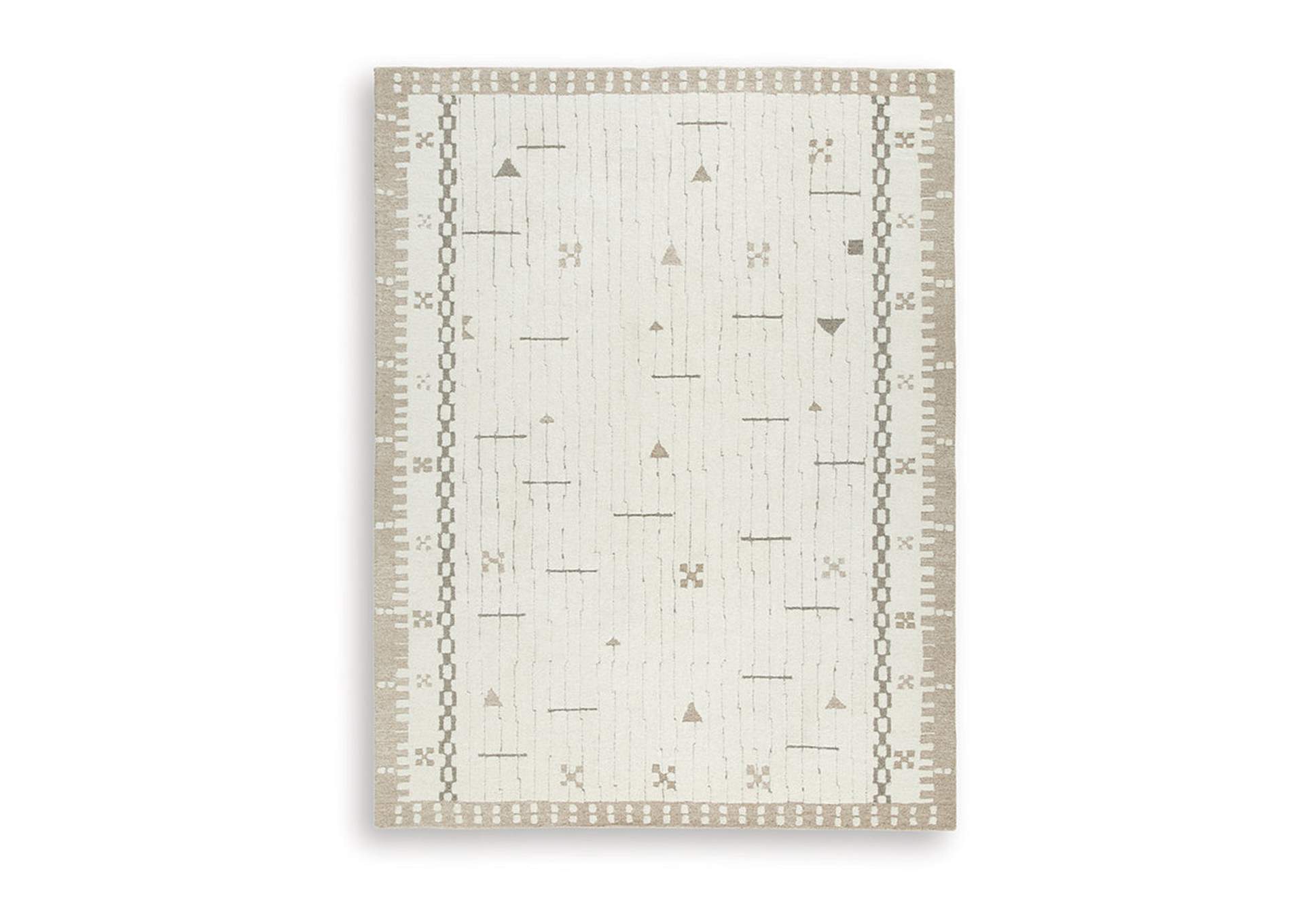 Dot 7'8" x 10' Area Rug image 1