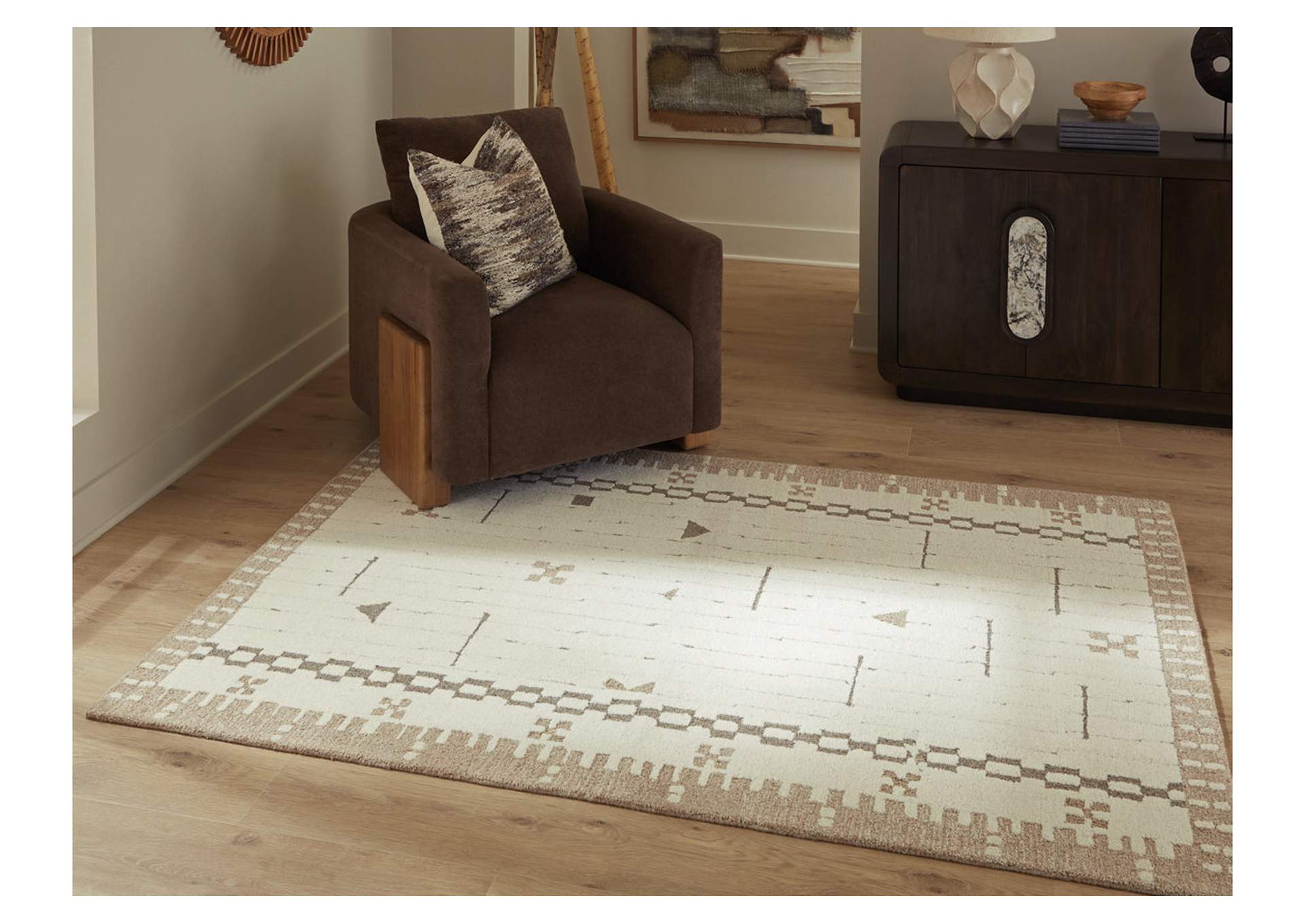 Dot 5' x 7' Area Rug image 2