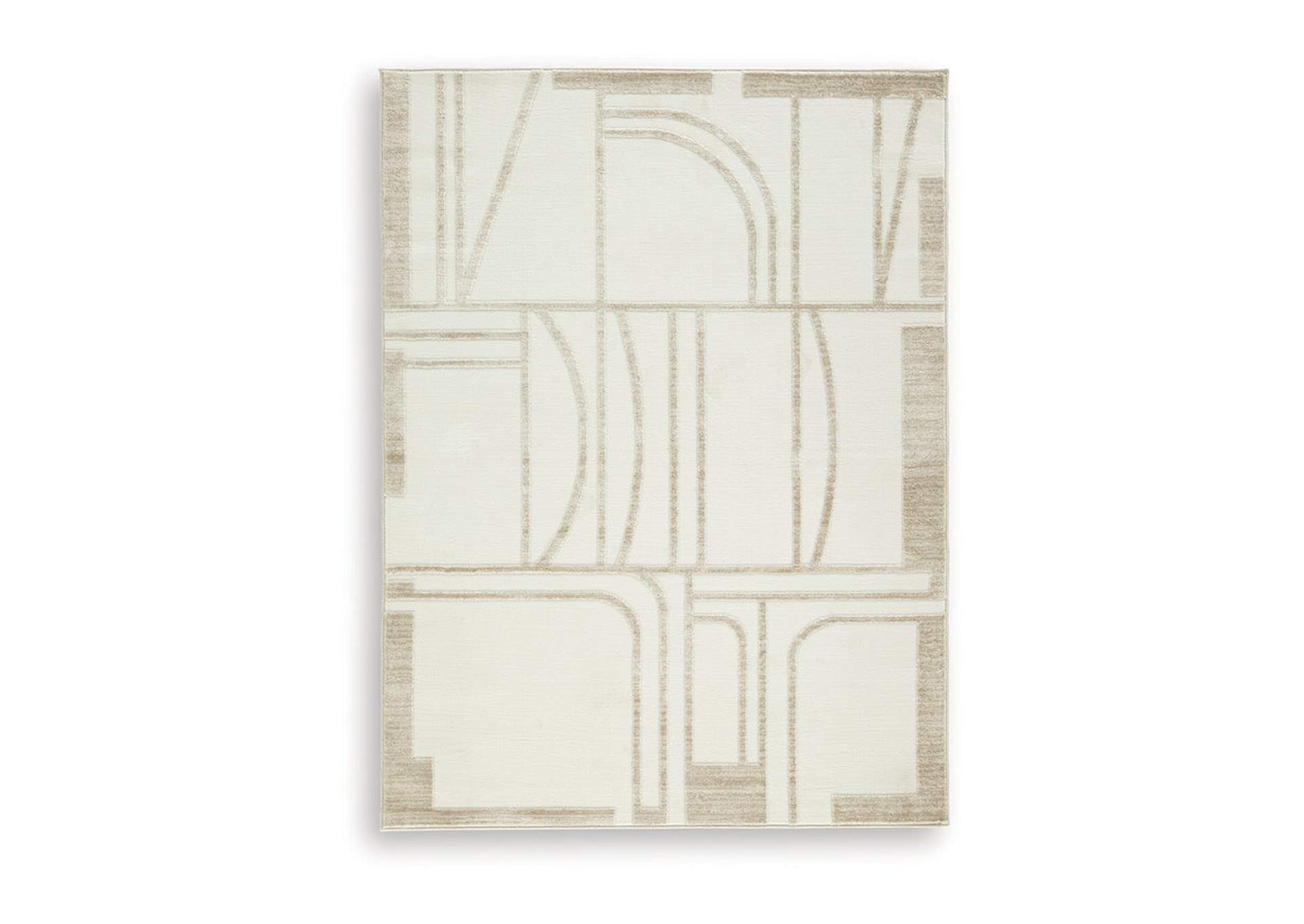 Farongrove 5'3" x 7' Area Rug image 1