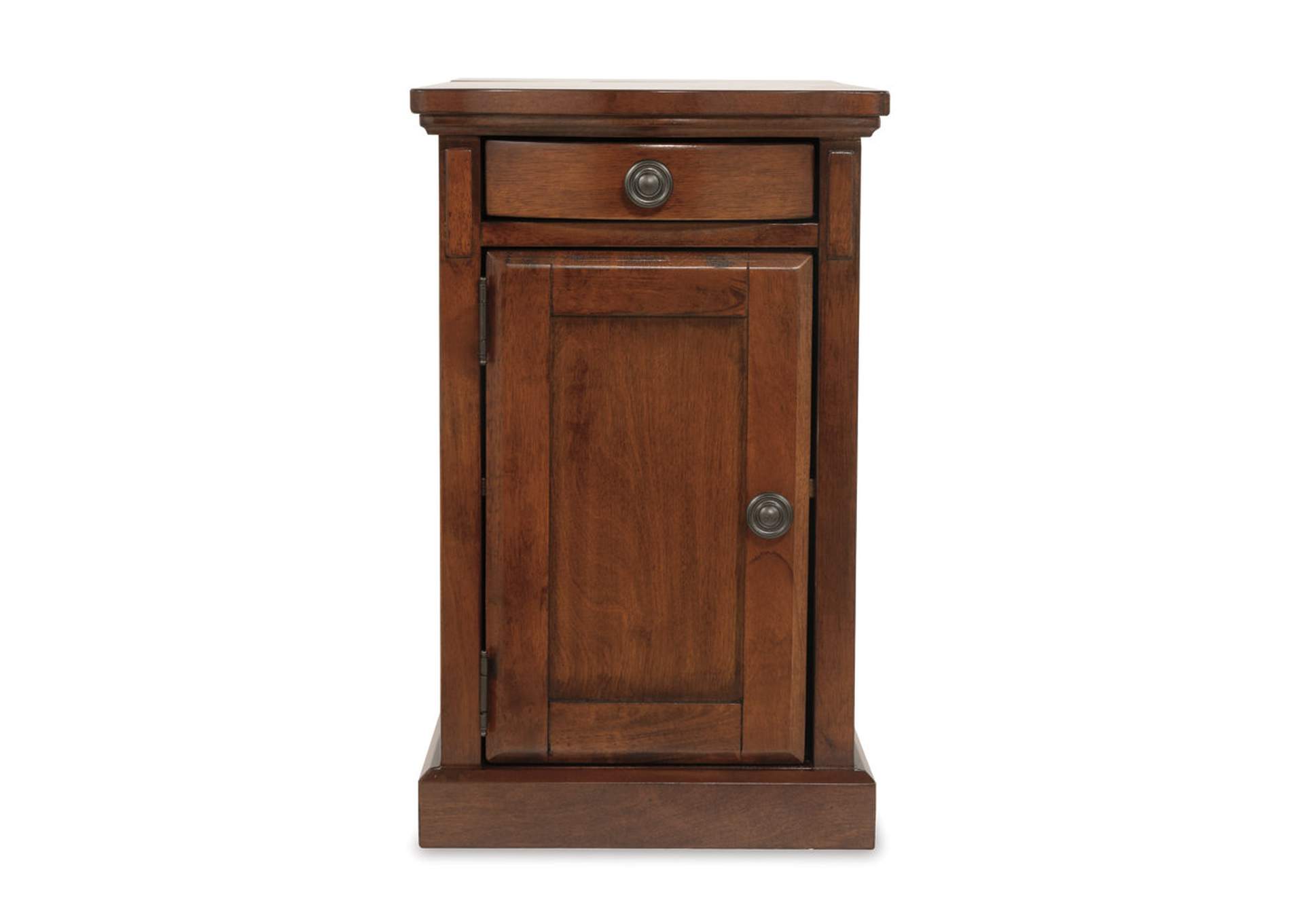 Laflorn Chairside End Table with USB Ports & Outlets