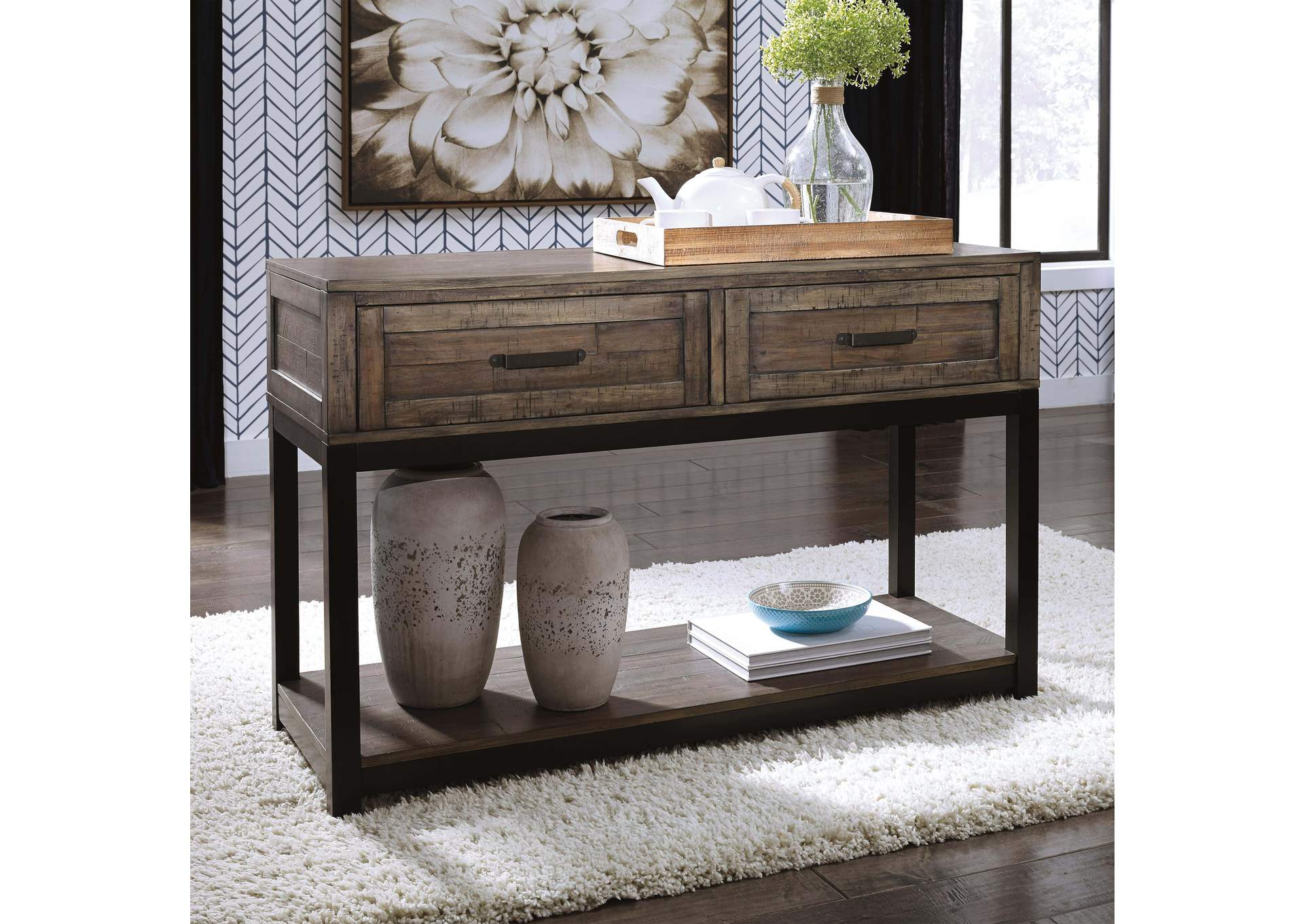 Johurst Sofa/Console Table image 4