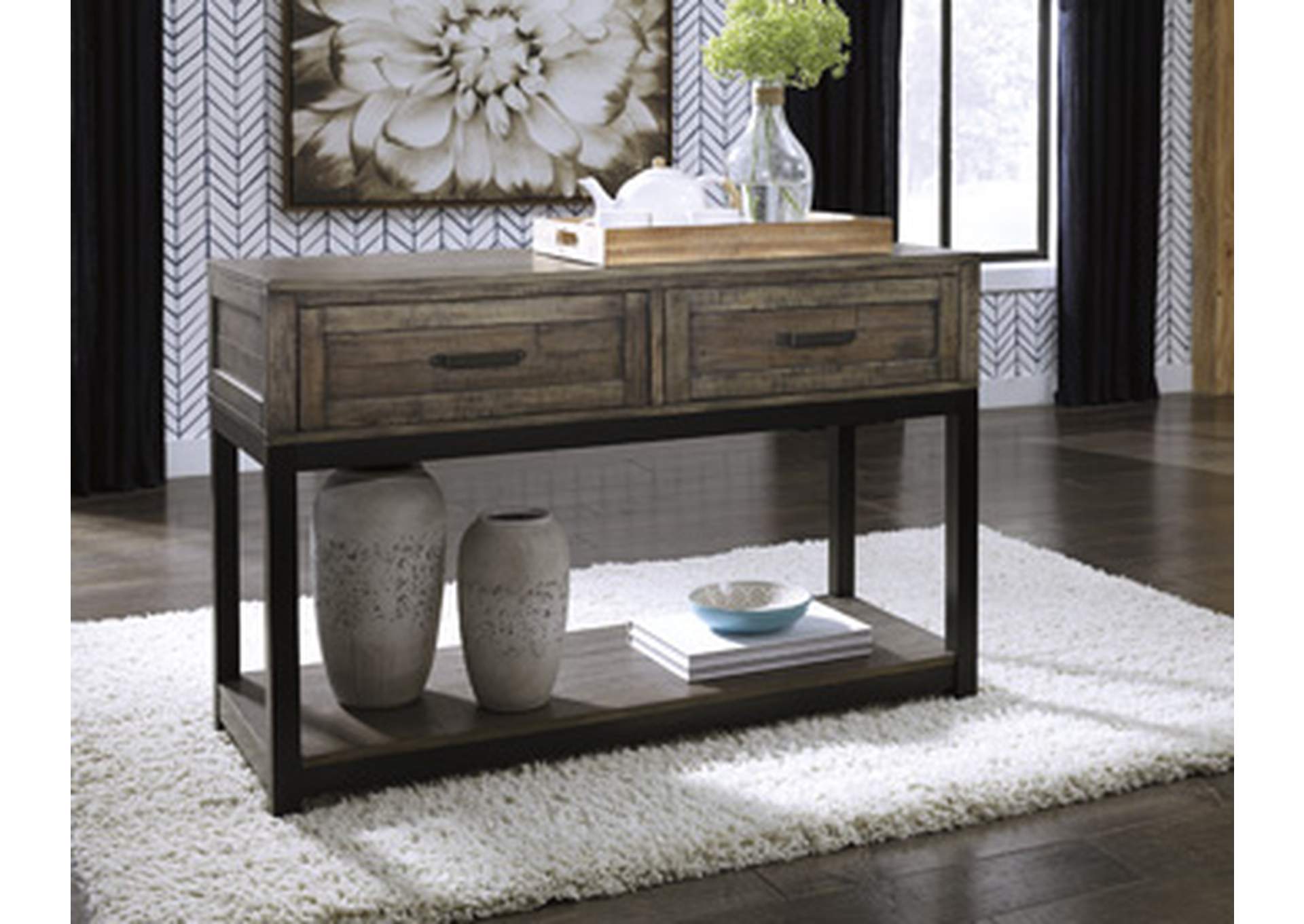 Johurst Sofa/Console Table image 8