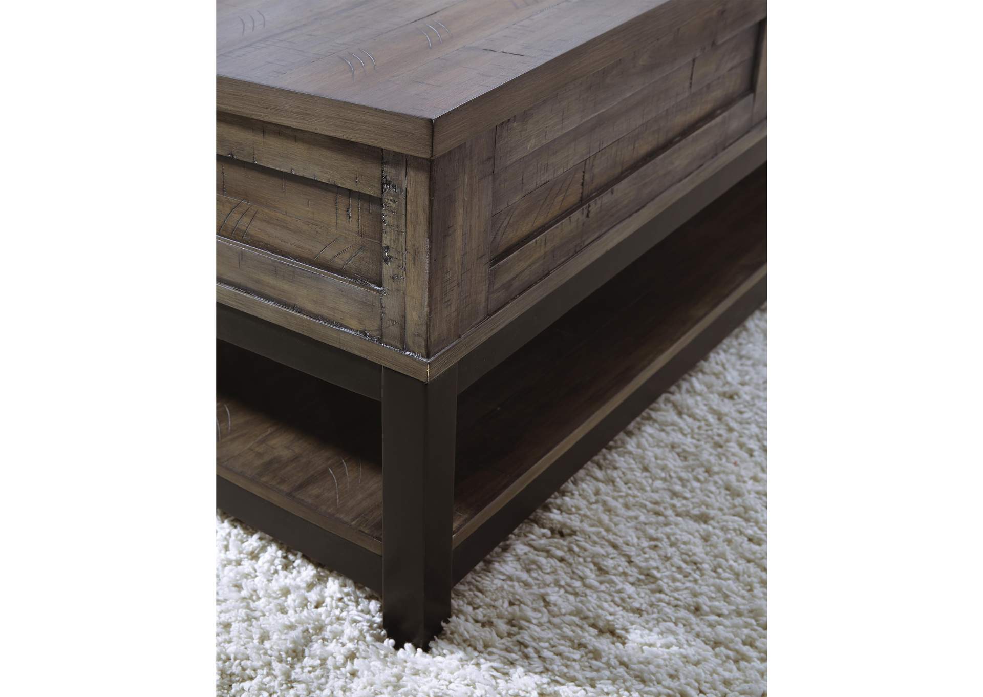 Johurst Coffee Table with Lift Top image 9