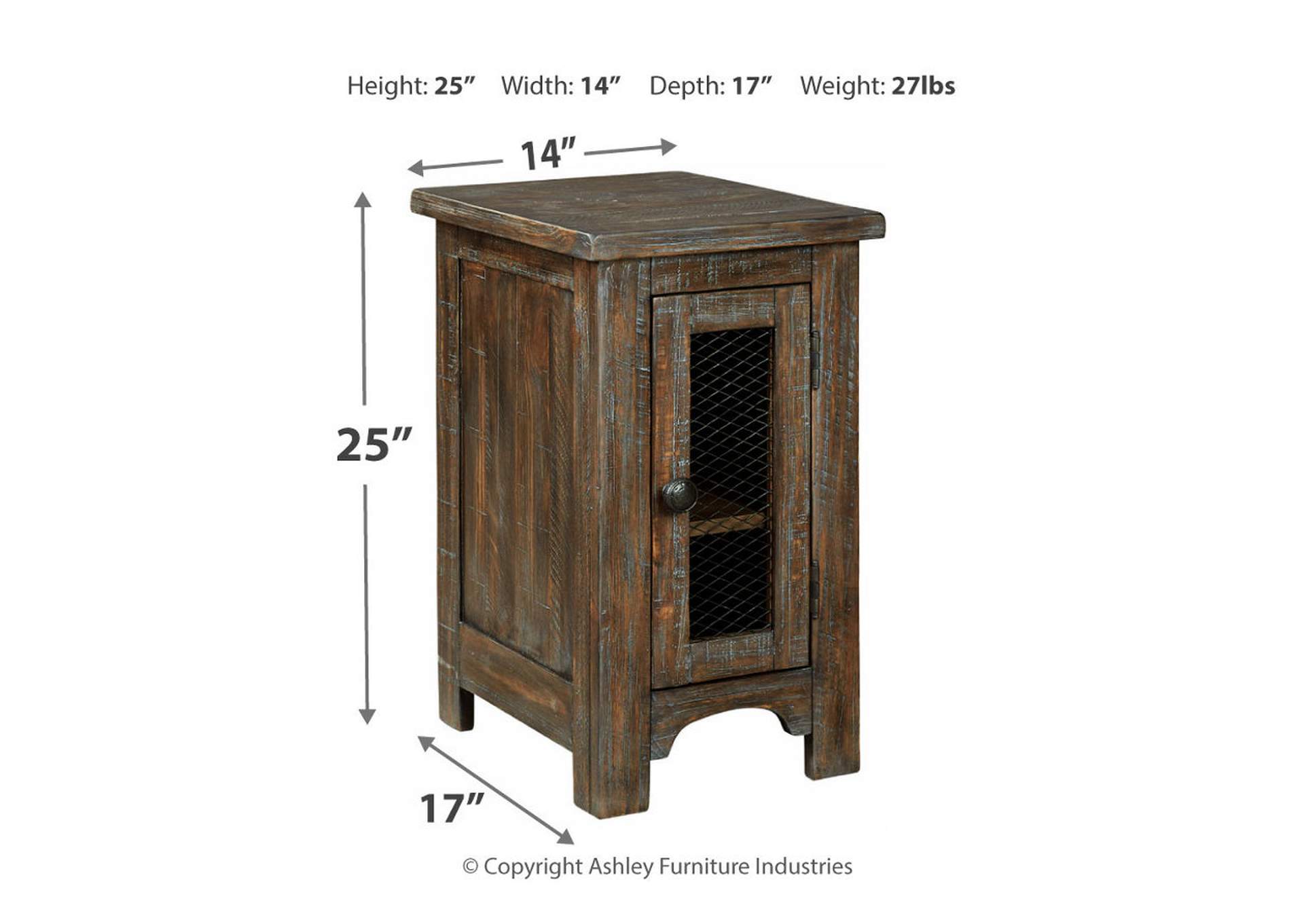 Danell Ridge Chairside End Table image 8