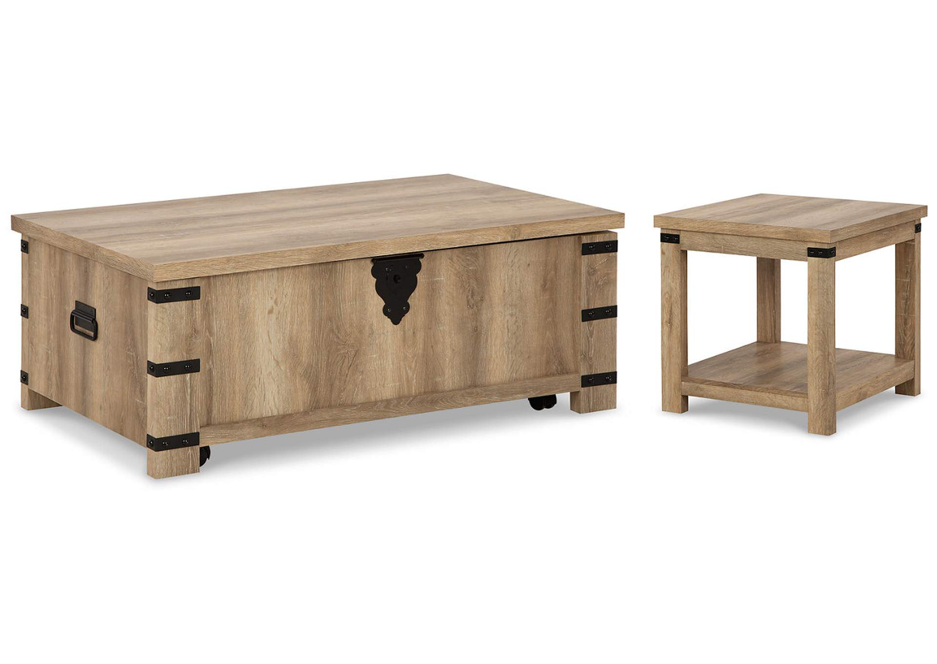 Calaboro Coffee Table with 1 End Table image 1