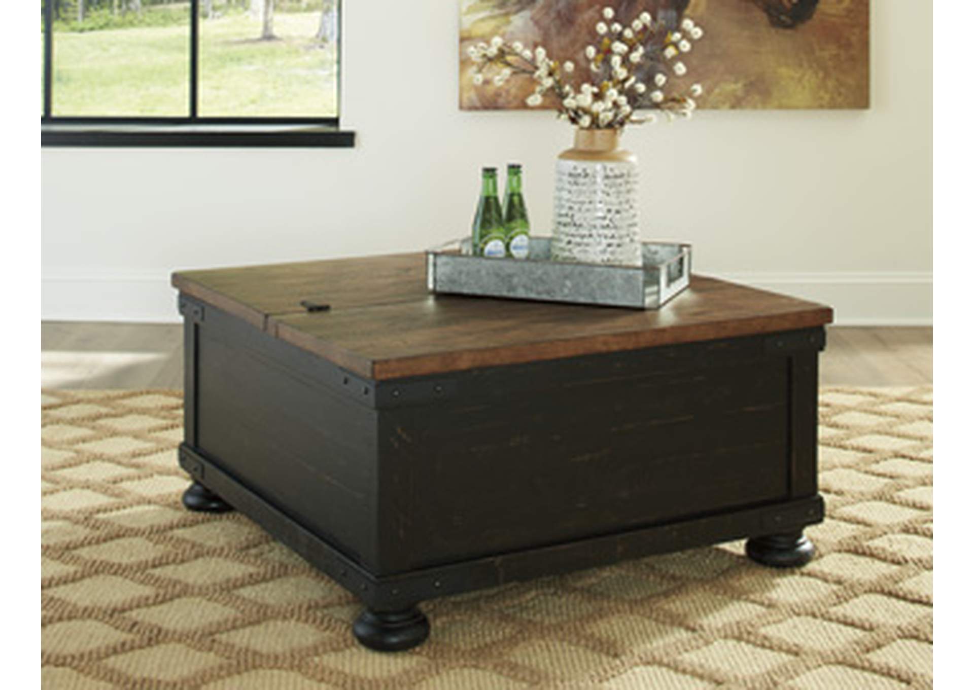 Valebeck Coffee Table with Lift Top
