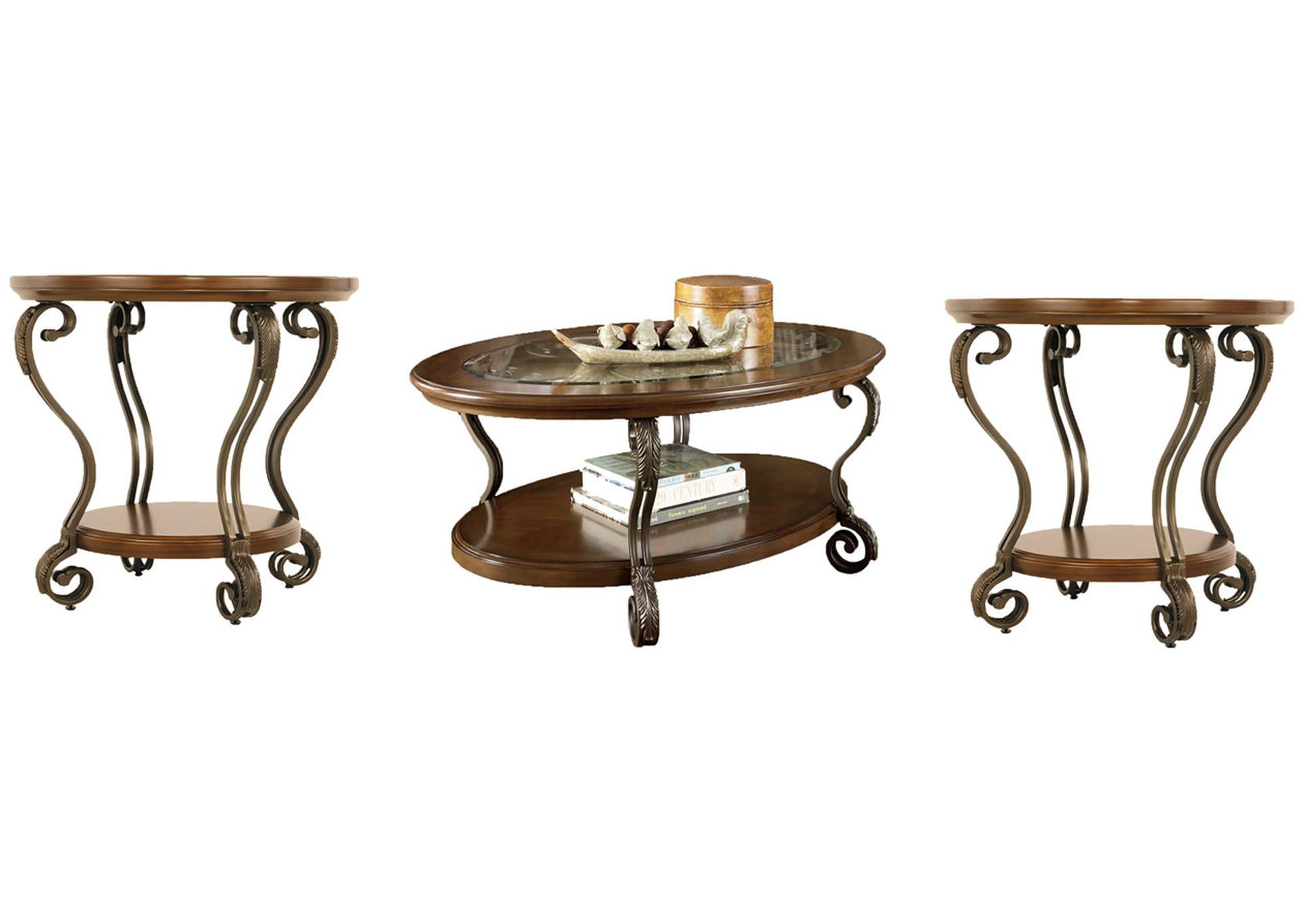 Nestor Coffee Table with 2 End Tables