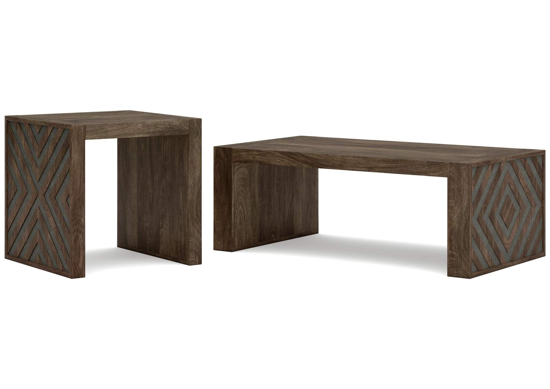 Dreggan Coffee Table with 1 End Table image 1