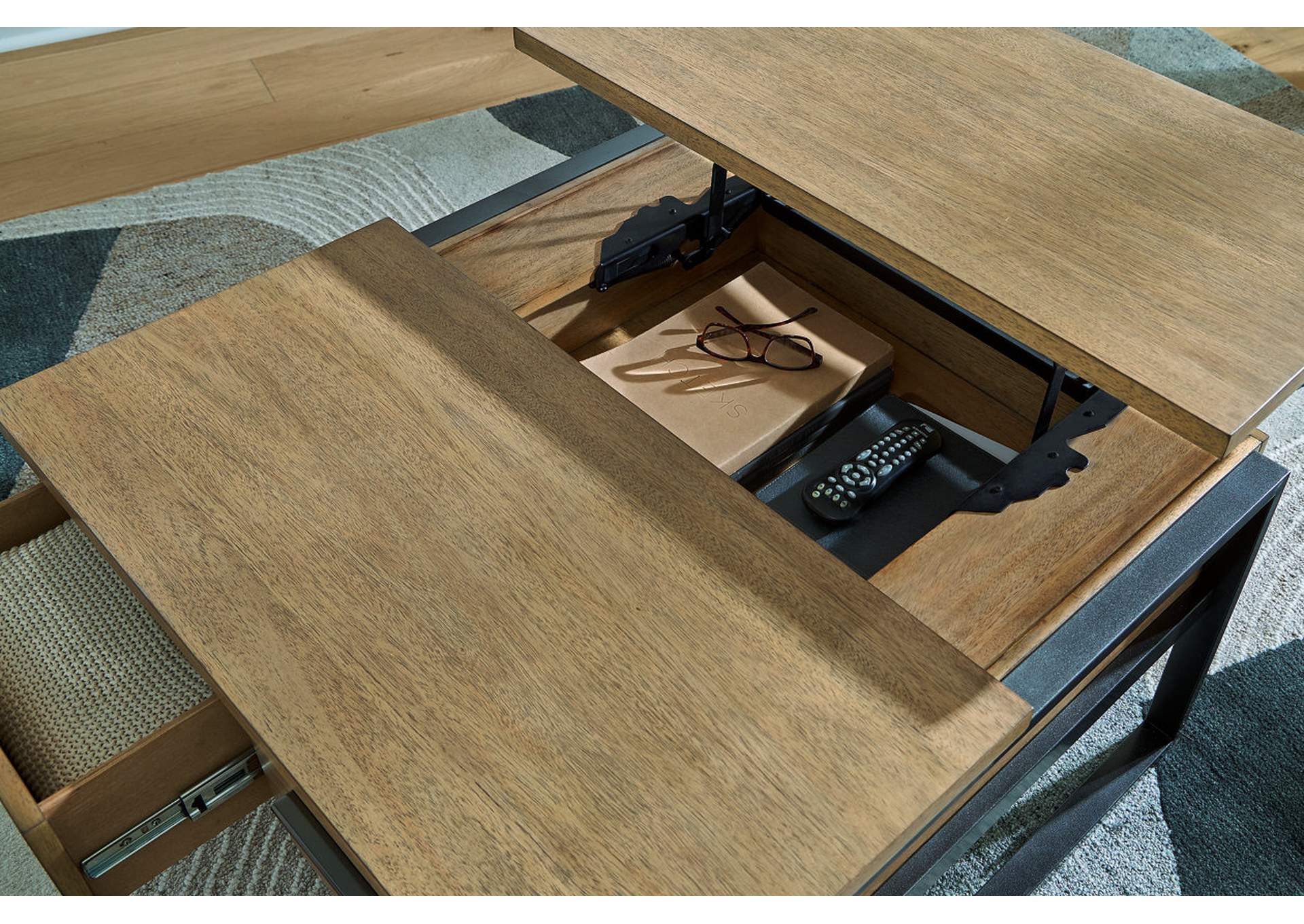 Montia Lift-Top Coffee Table image 8