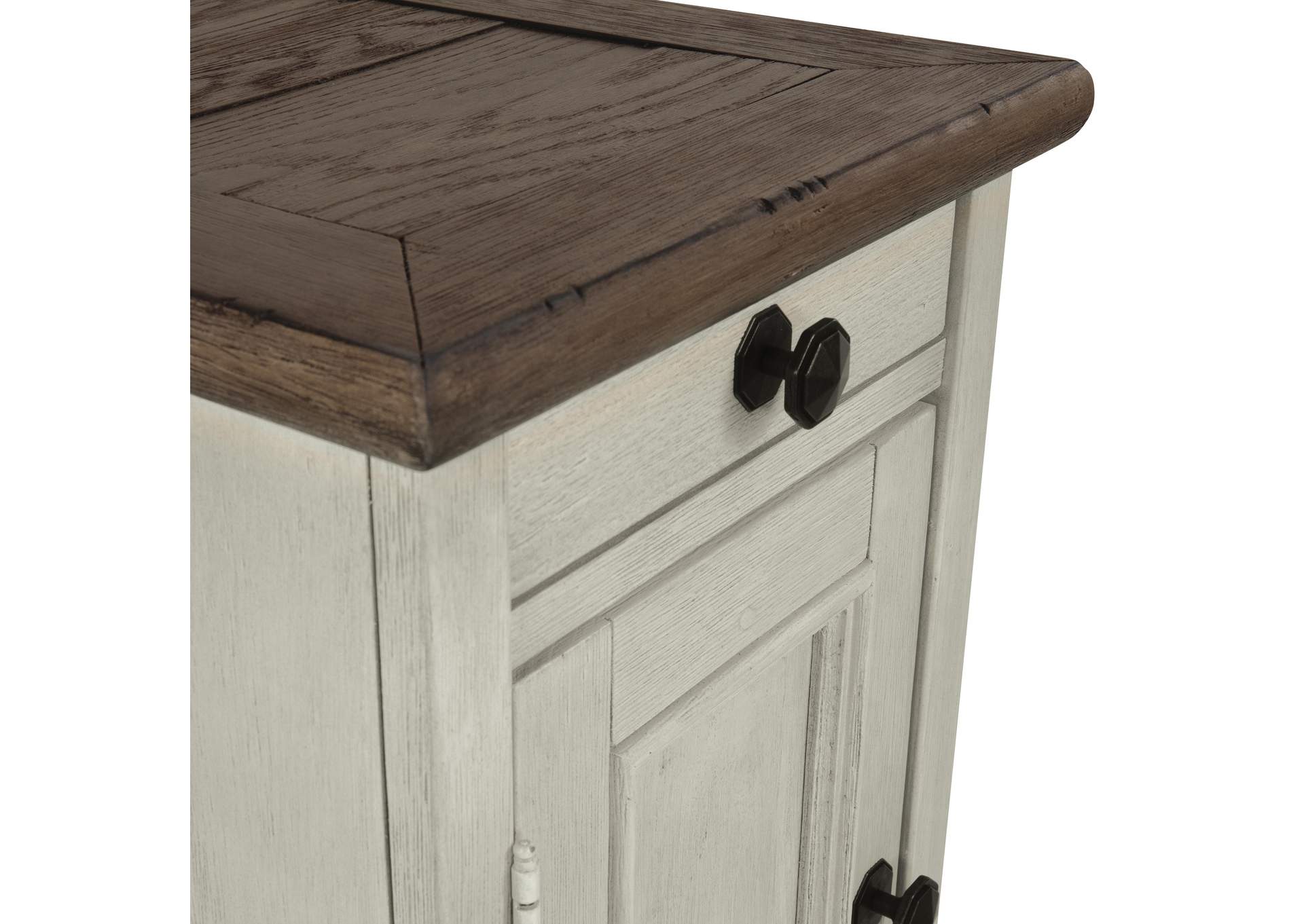 Bolanburg Chairside End Table with USB Ports & Outlets image 7
