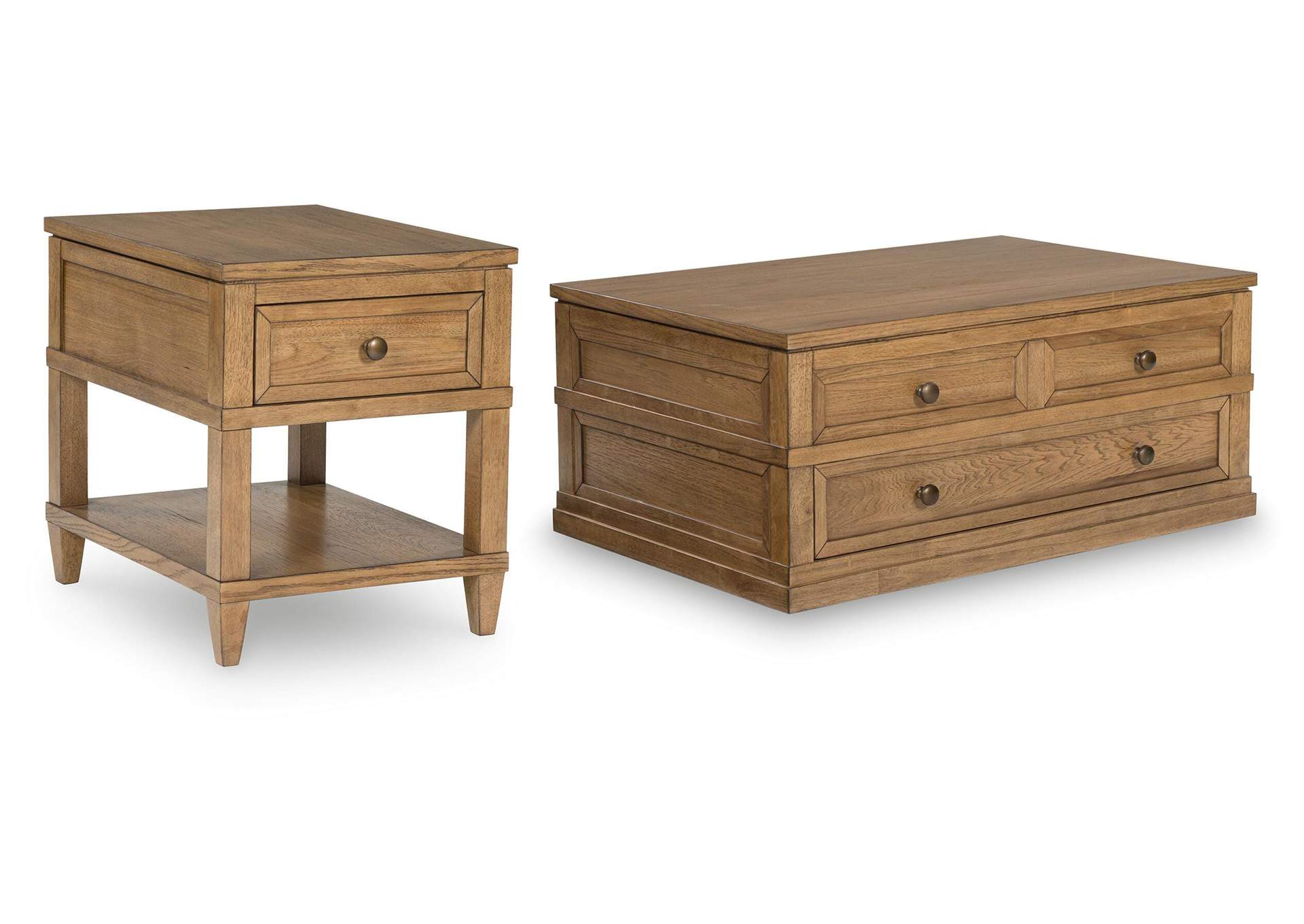 Sharlance Coffee Table with 1 End Table image 1
