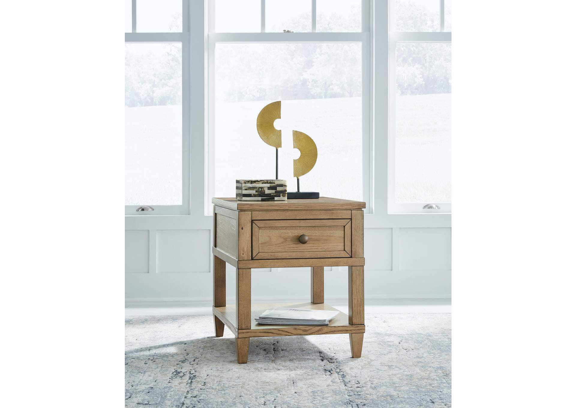 Sharlance Coffee Table with 1 End Table image 10