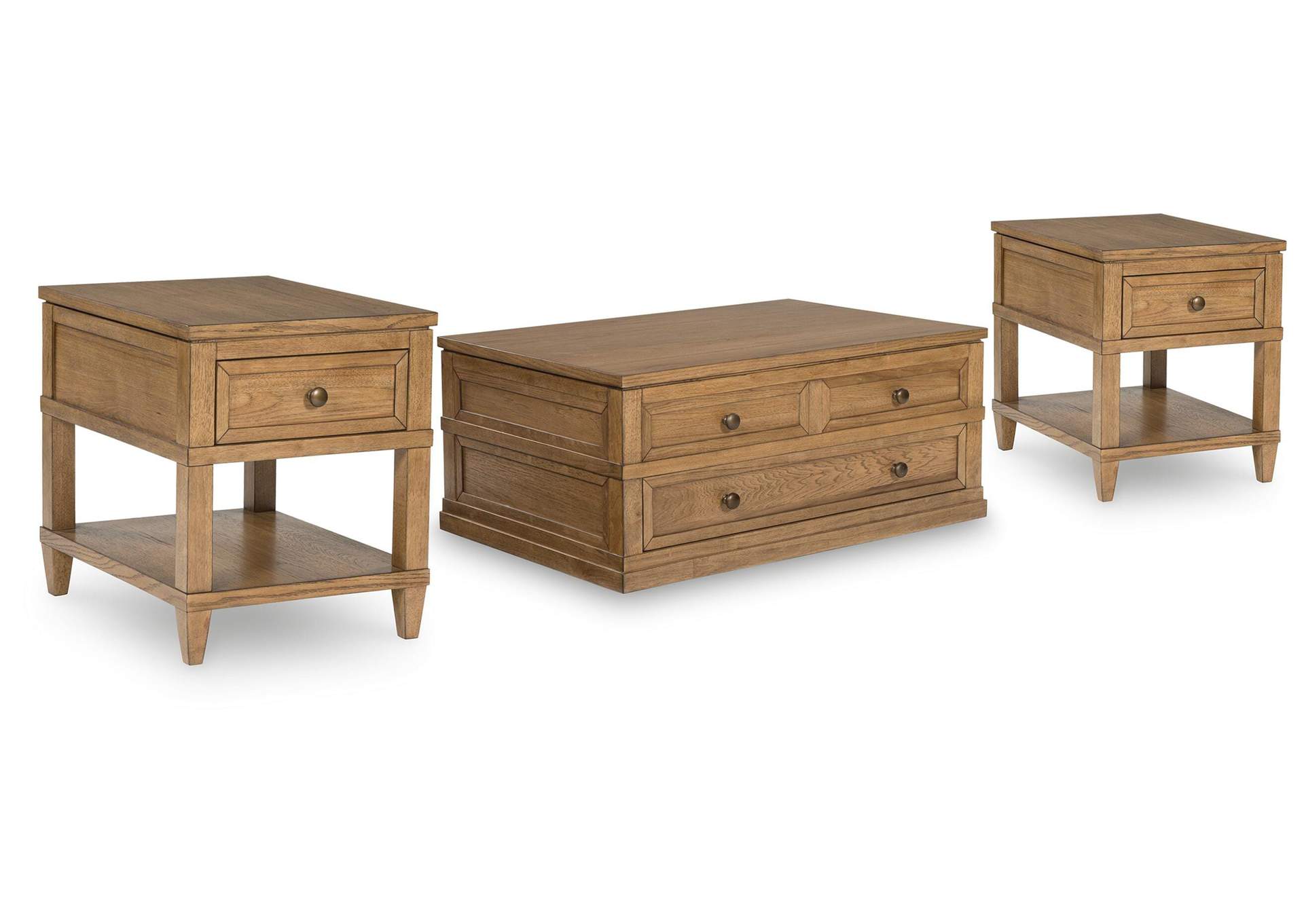 Sharlance Coffee Table with 2 End Tables image 1