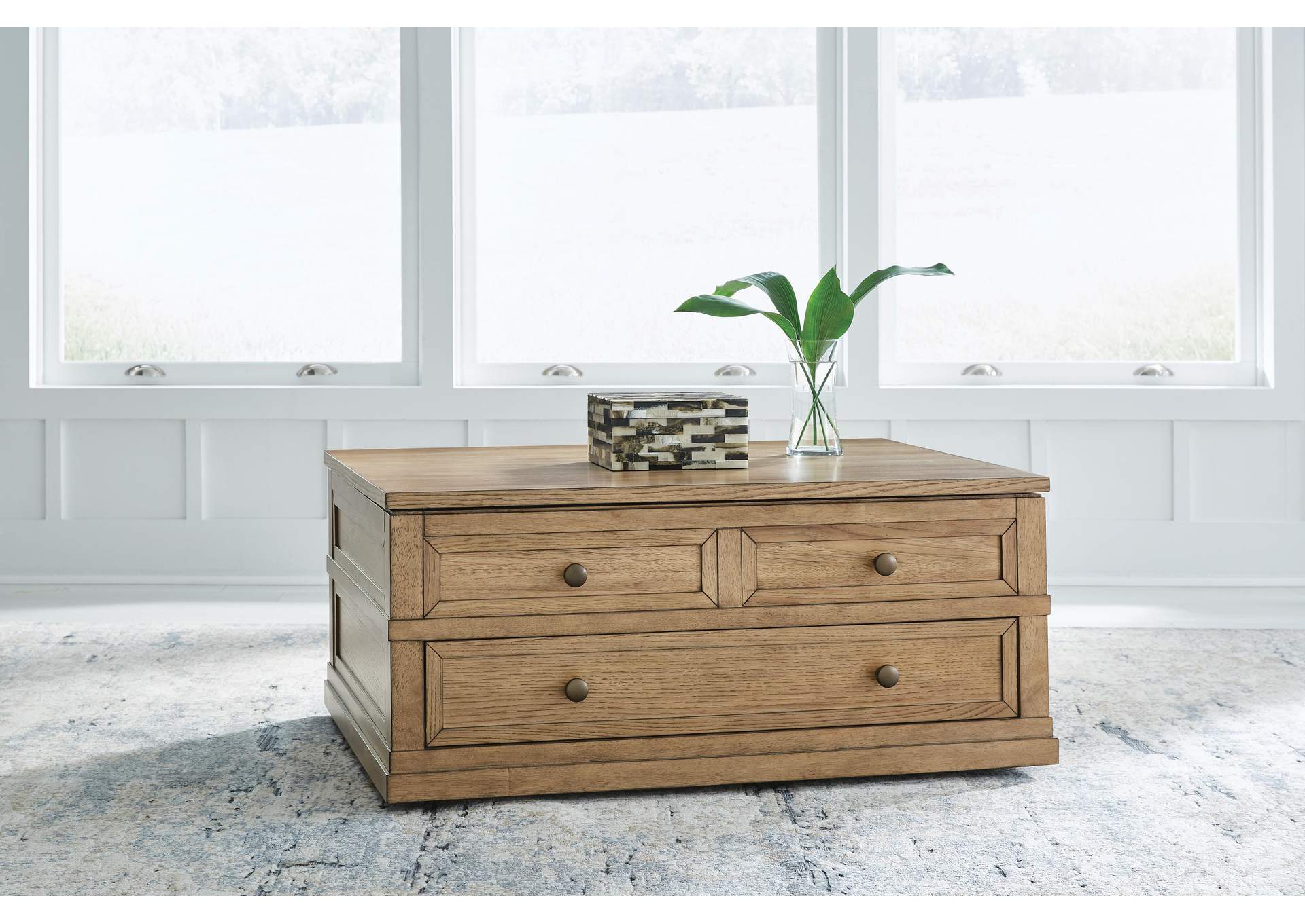 Sharlance Coffee Table with 1 End Table image 11