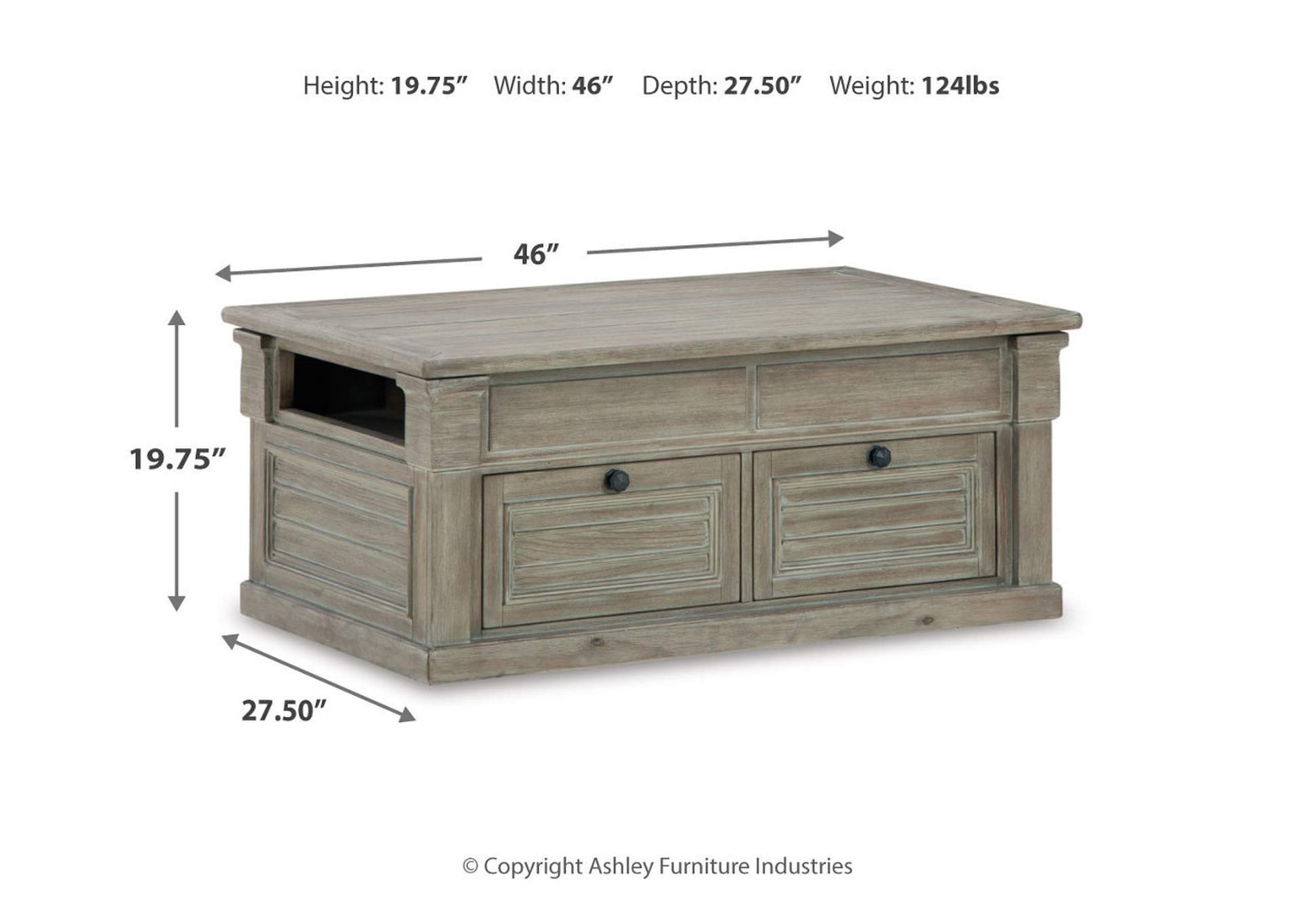Moreshire Coffee Table with 1 End Table