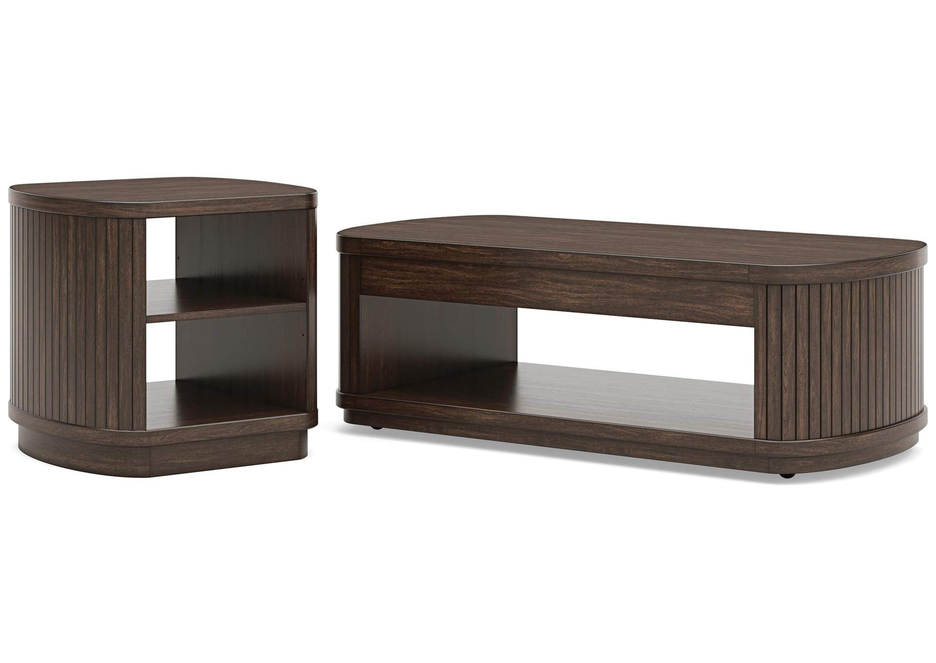 Korestone Coffee Table with 1 End Table image 1