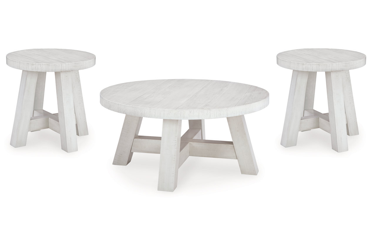 Jallison Coffee Table with 2 End Tables