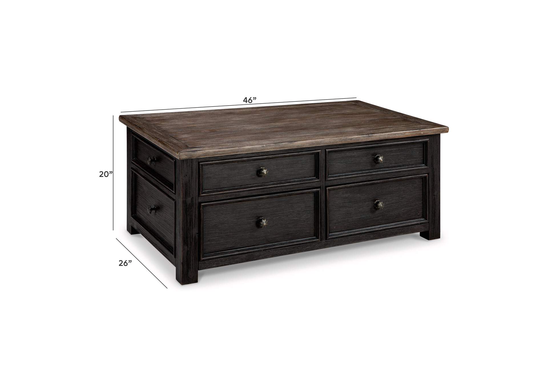 Tyler Creek Coffee Table with Lift Top image 12