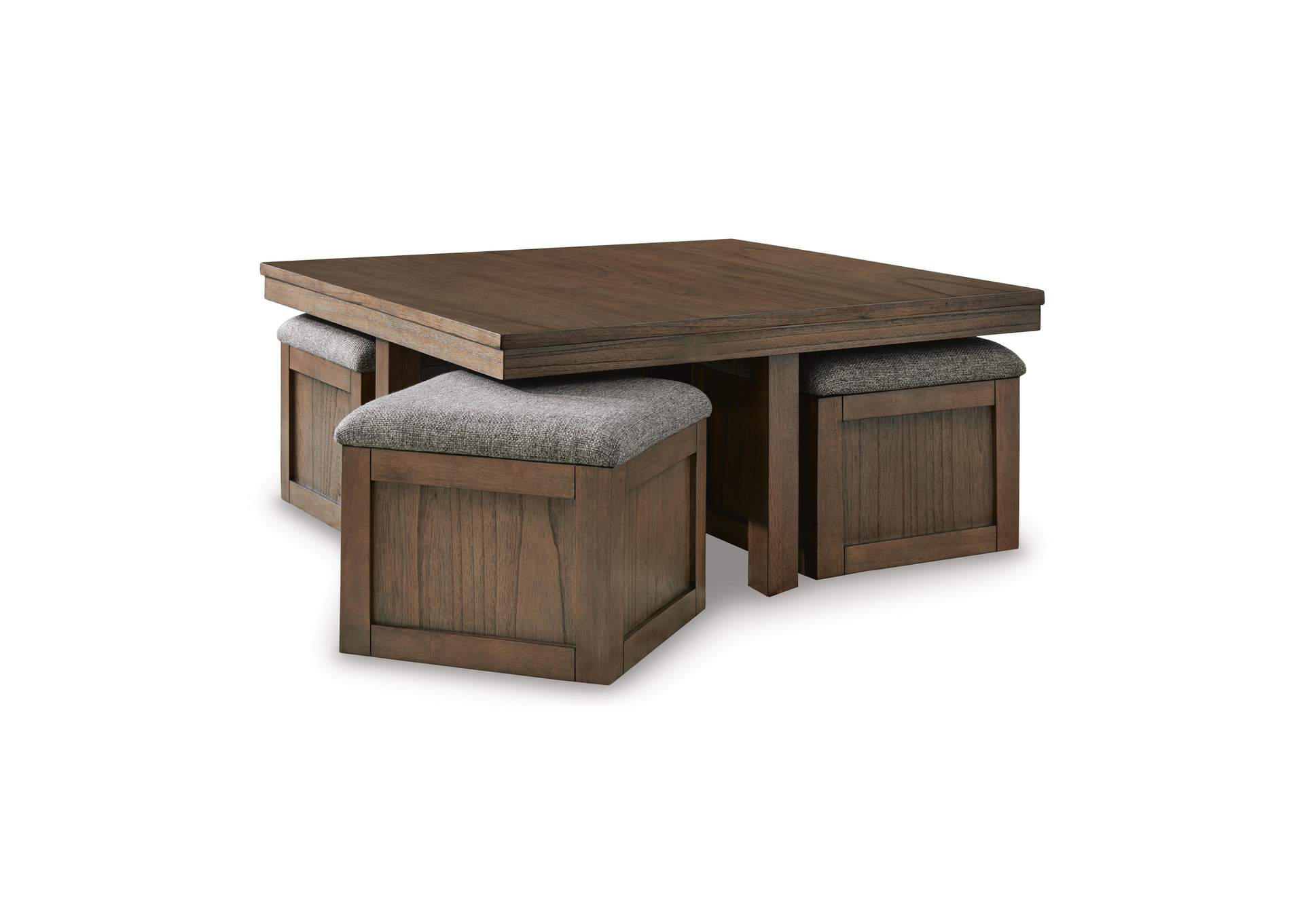 Boardernest Coffee Table with 4 Stools image 5
