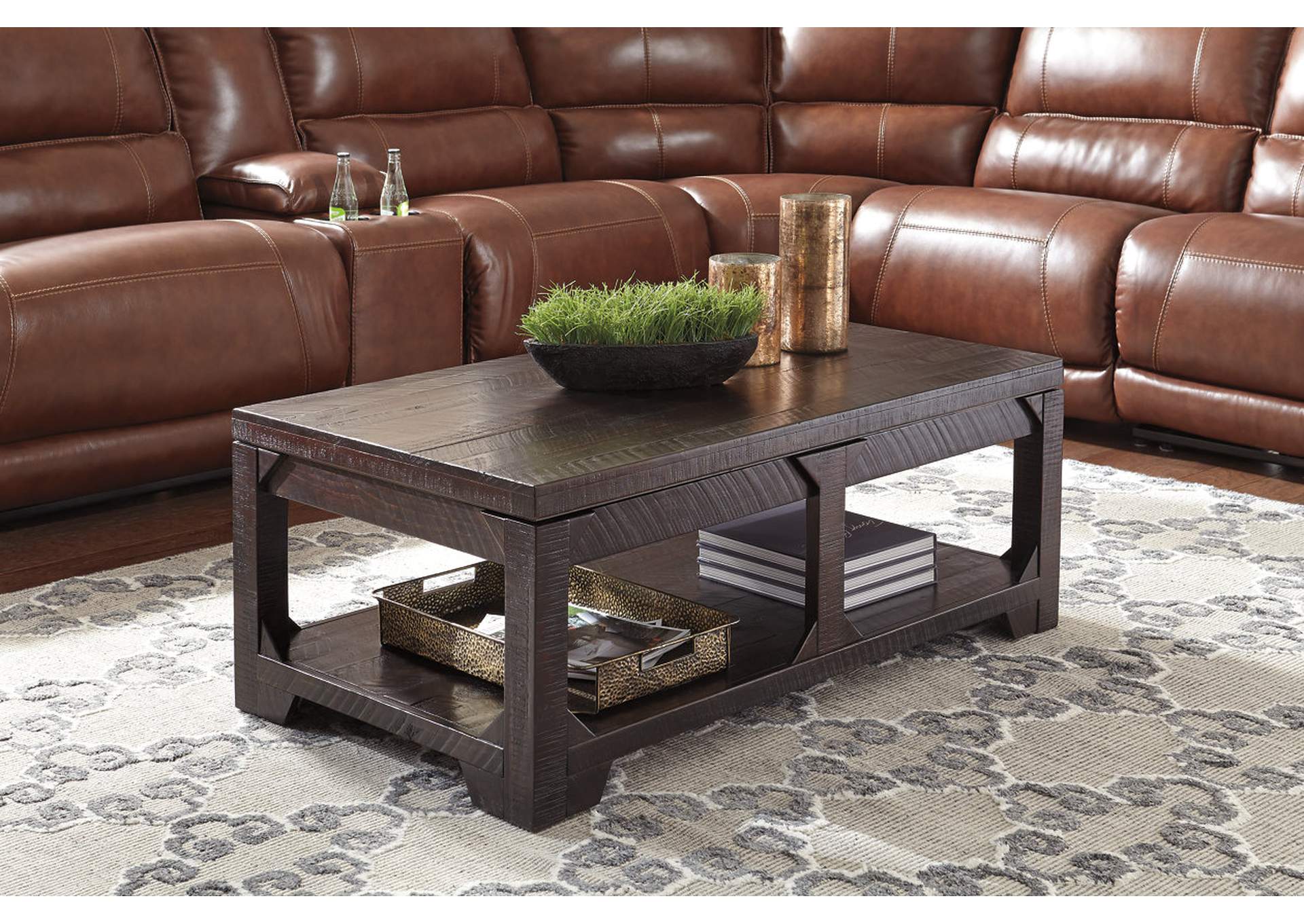 Rogness Coffee Table with 2 End Tables