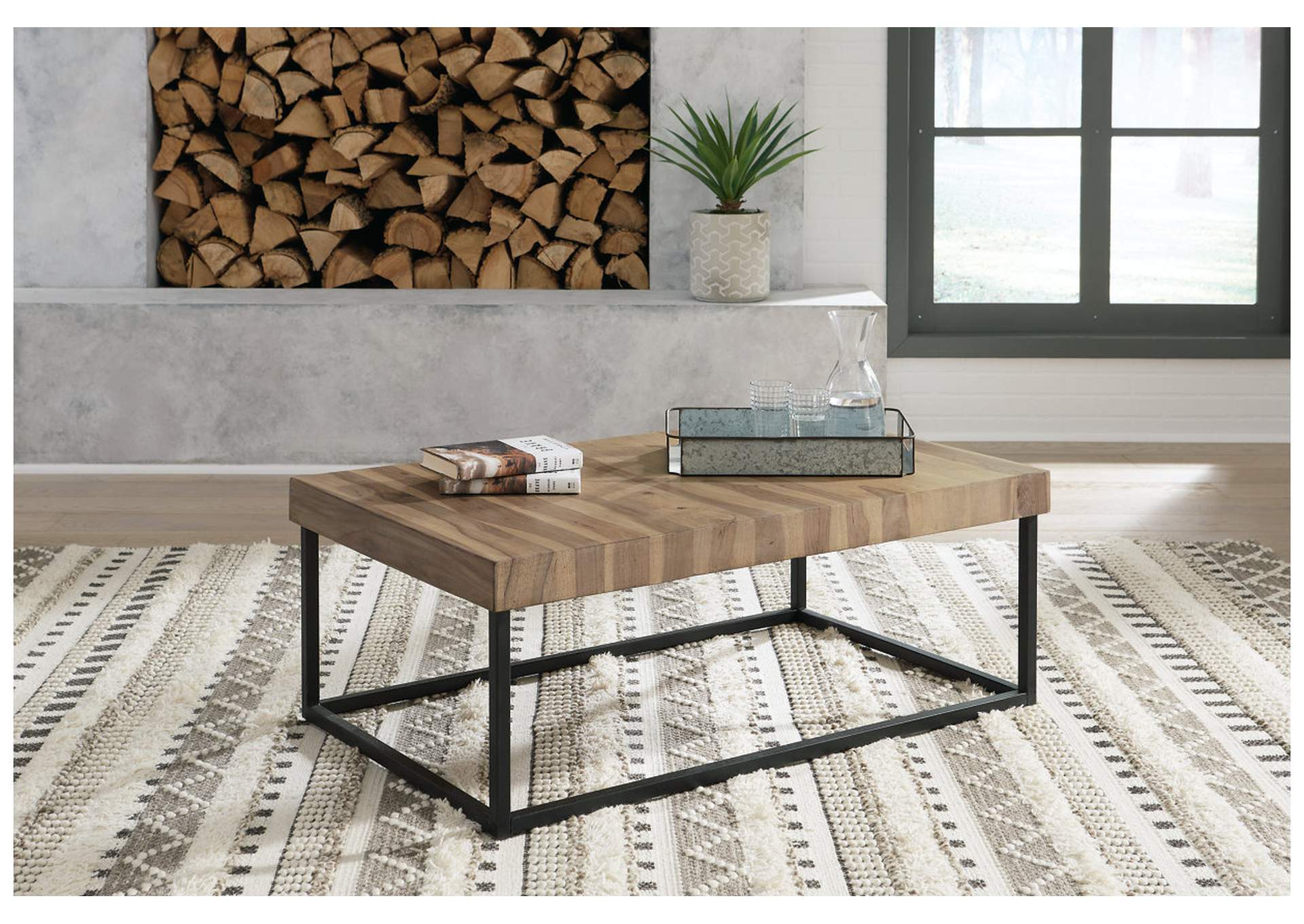 Bellwick Coffee Table with 1 End Table image 10