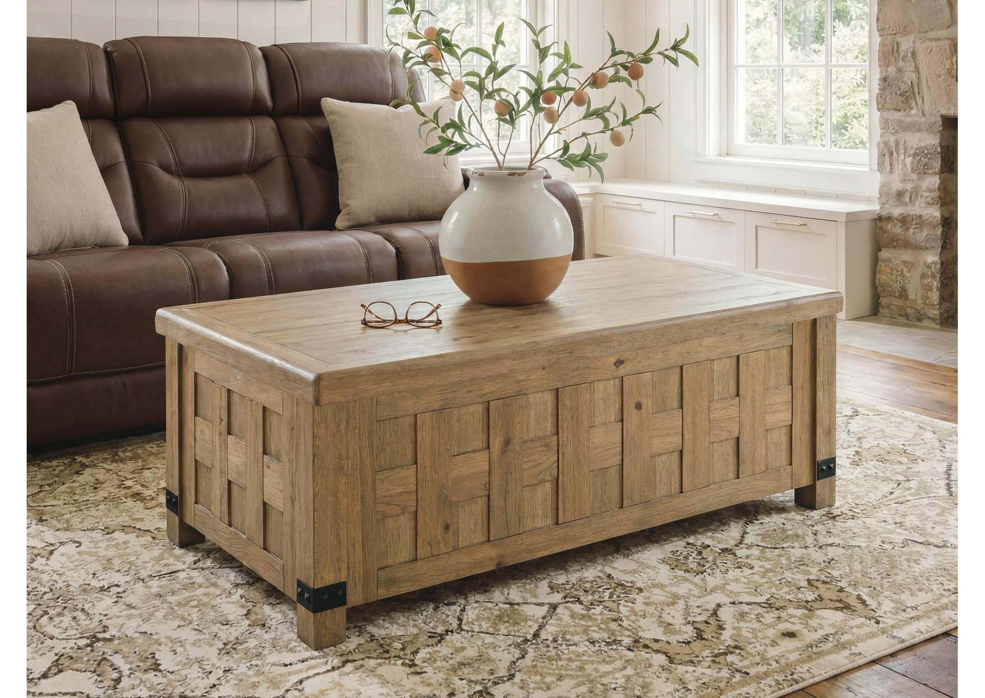 Ridgester Lift-Top Coffee Table image 2