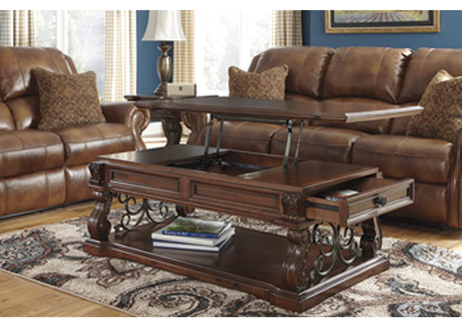 Alymere Coffee Table with Lift Top