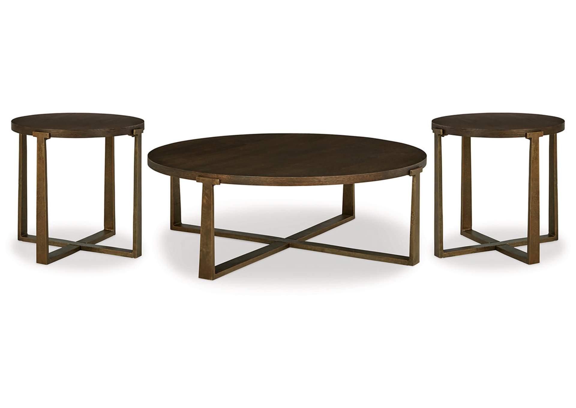 Balintmore Coffee Table with 2 End Tables