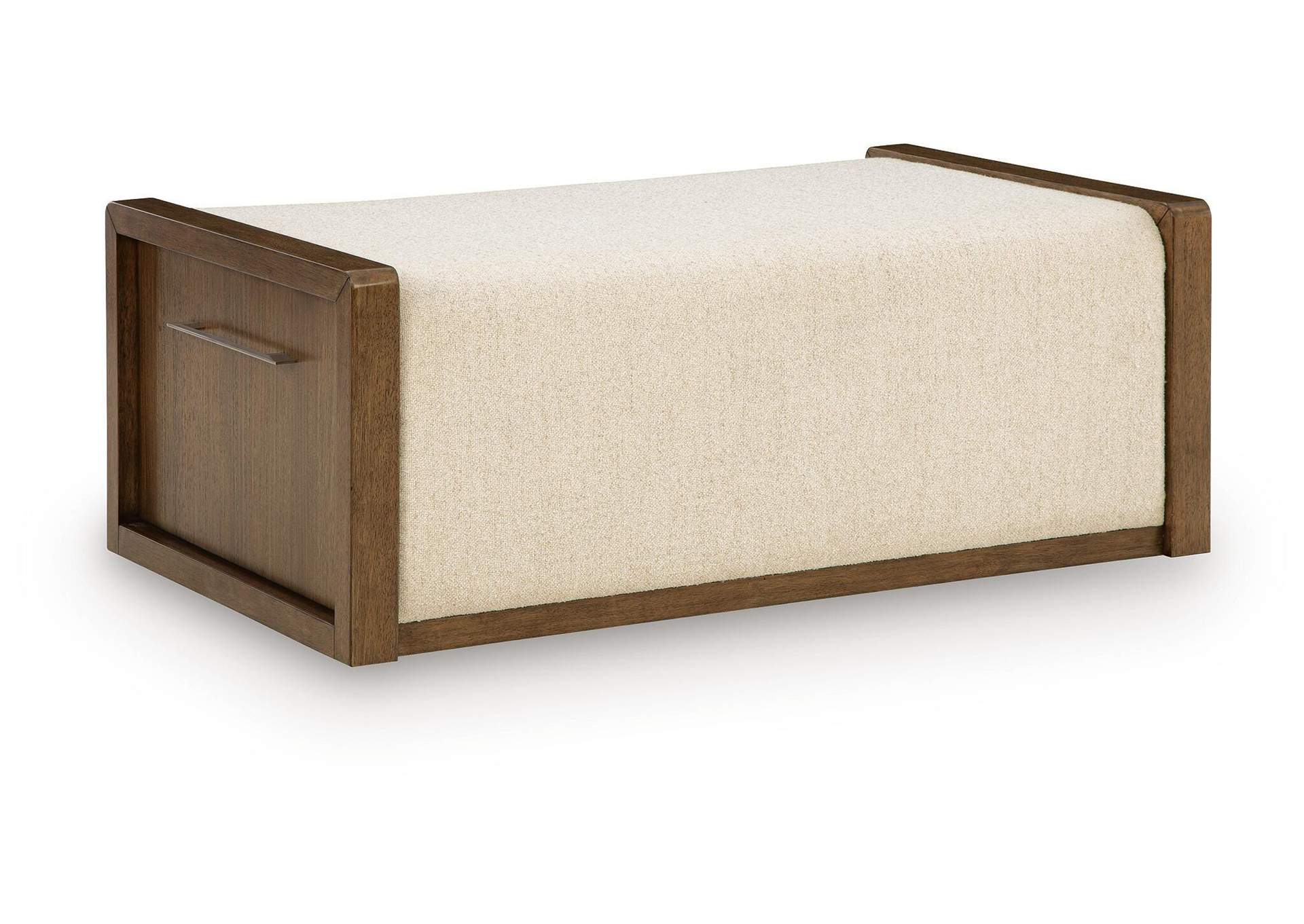 Marxmore Upholstered Ottoman with Storage image 1