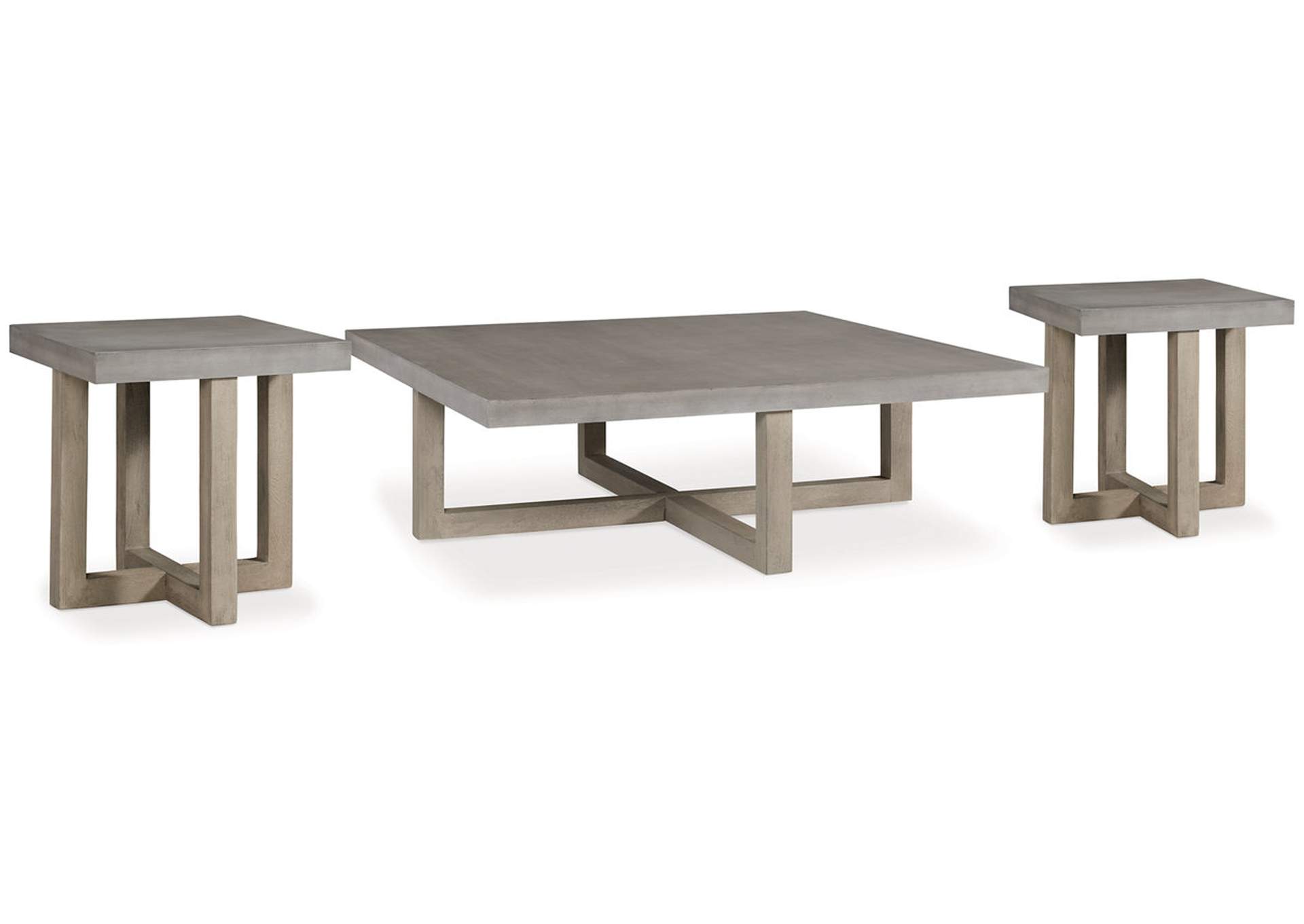 Lockthorne Coffee Table with 2 End Tables