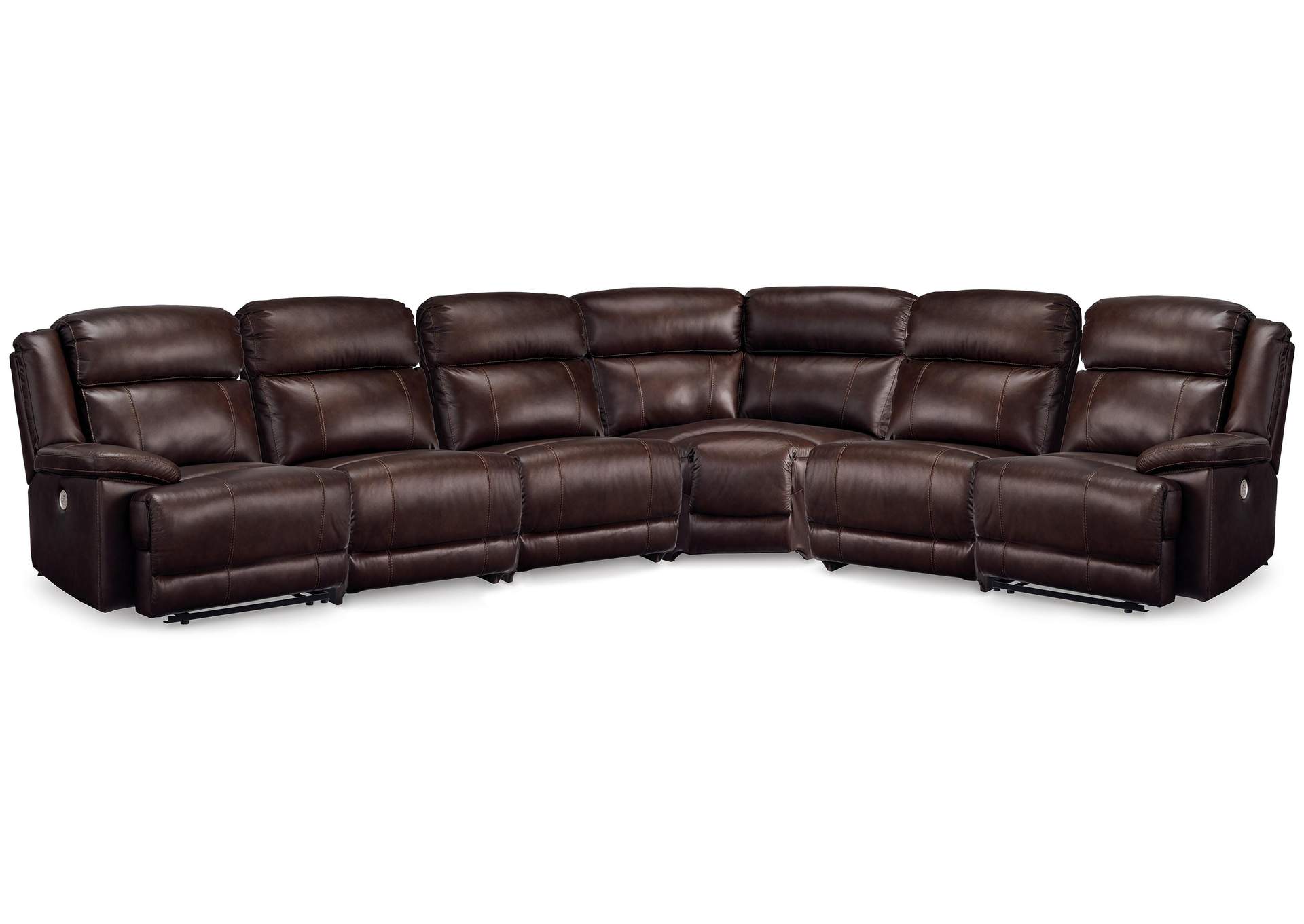 VonKurt 6-Piece Reclining Sectional image 1