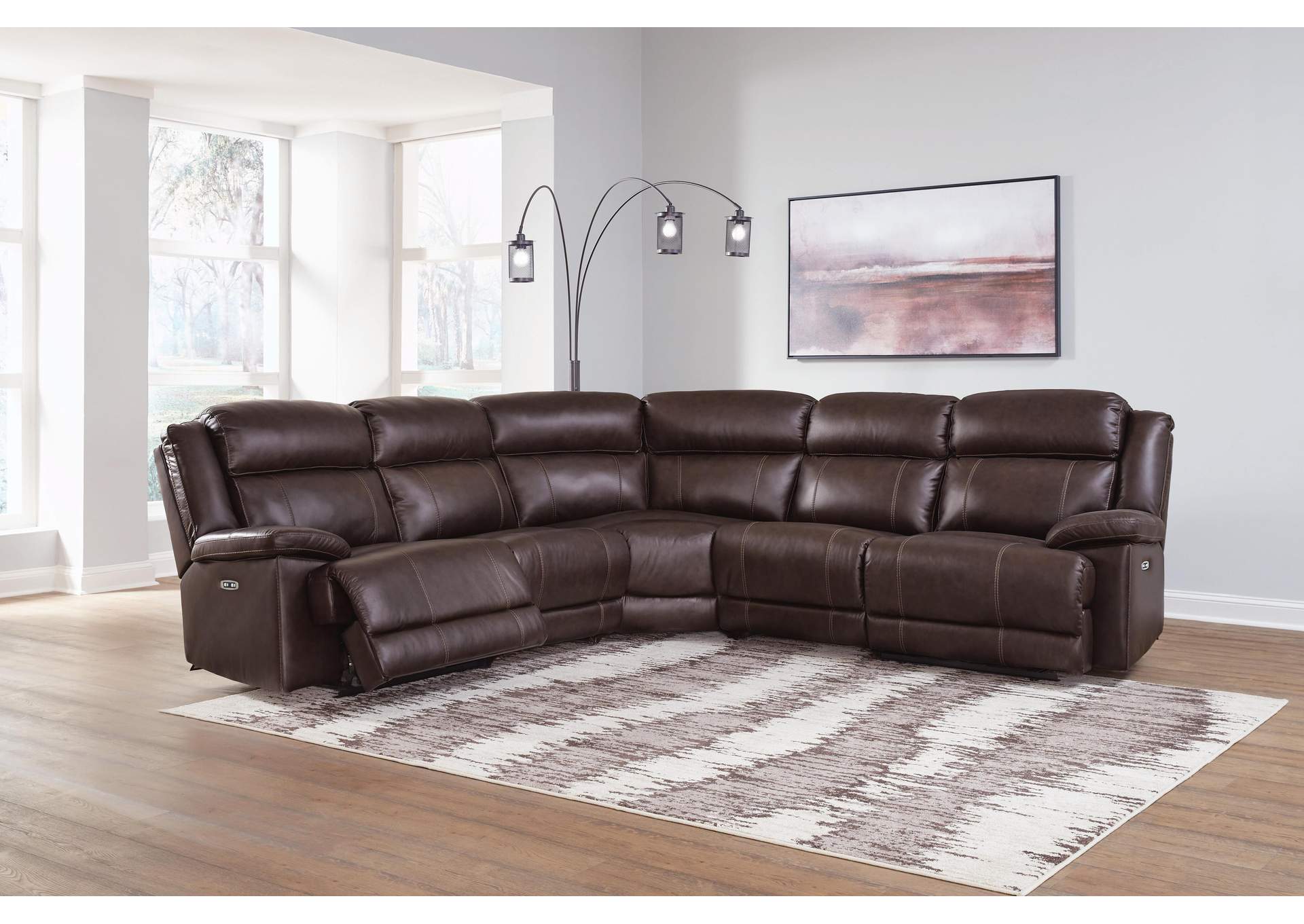 VonKurt 5-Piece Power Reclining Sectional image 9