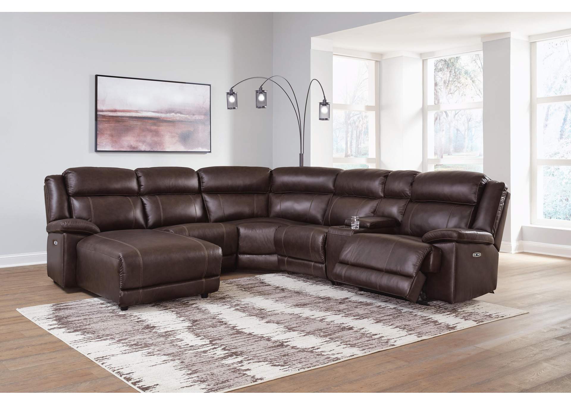 VonKurt 6-Piece Power Reclining Sectional with Chaise image 9