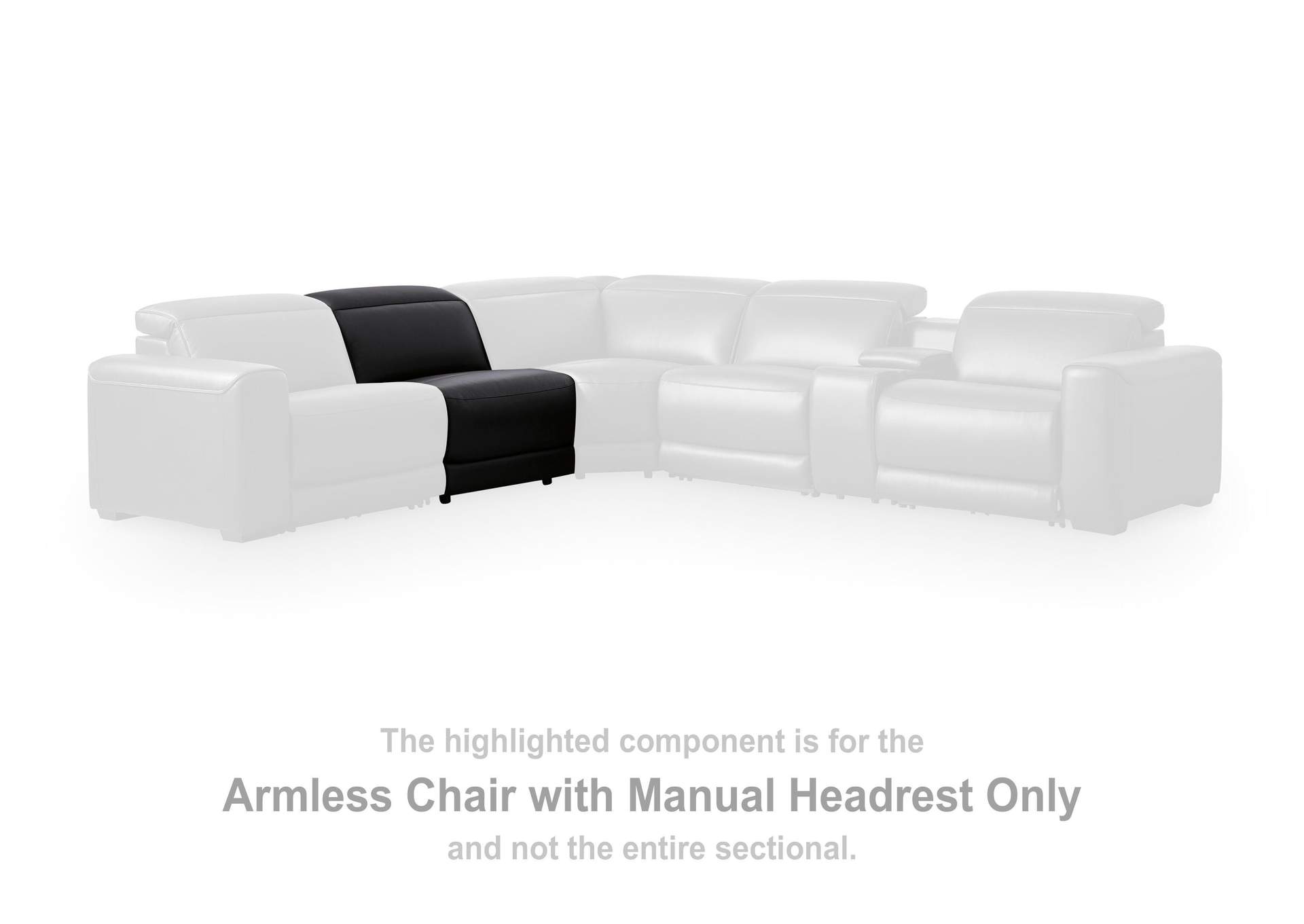 Rally-Up 5-Piece Power Reclining Sectional with Console