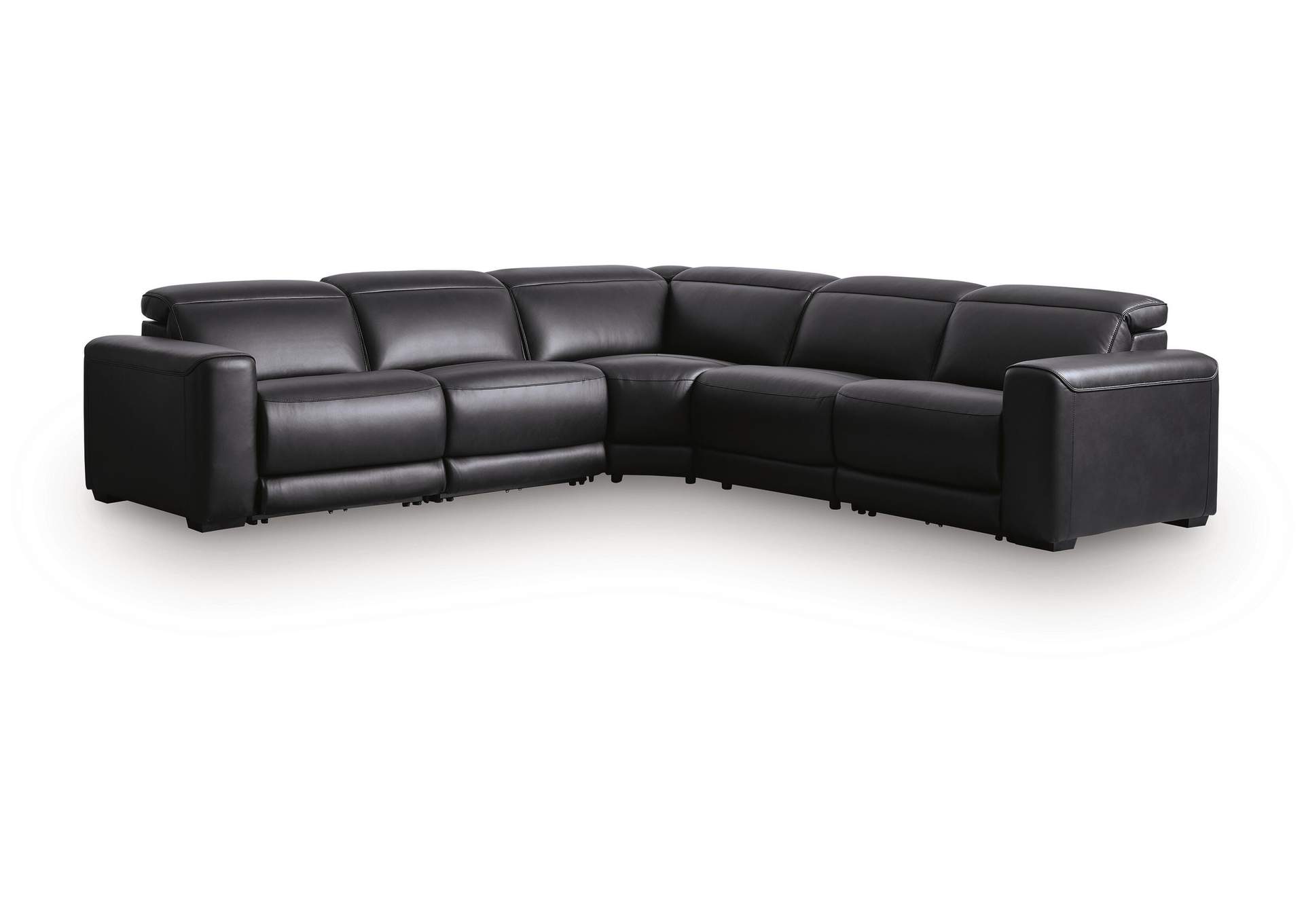 Rally-Up 5-Piece Power Reclining Sectional image 1