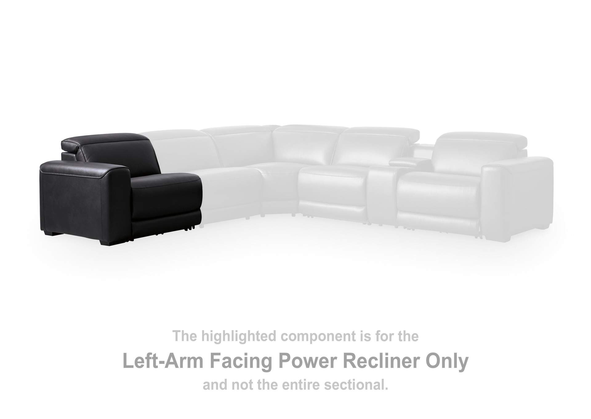 Rally-Up 5-Piece Power Reclining Sectional image 14