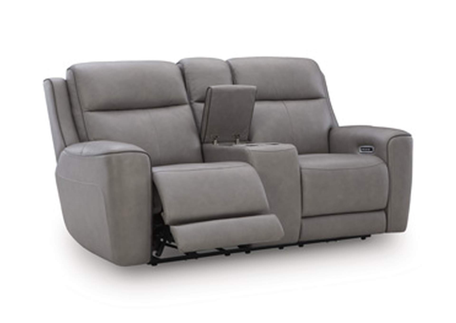 5Z-Comfort Power Reclining Loveseat with Console image 11
