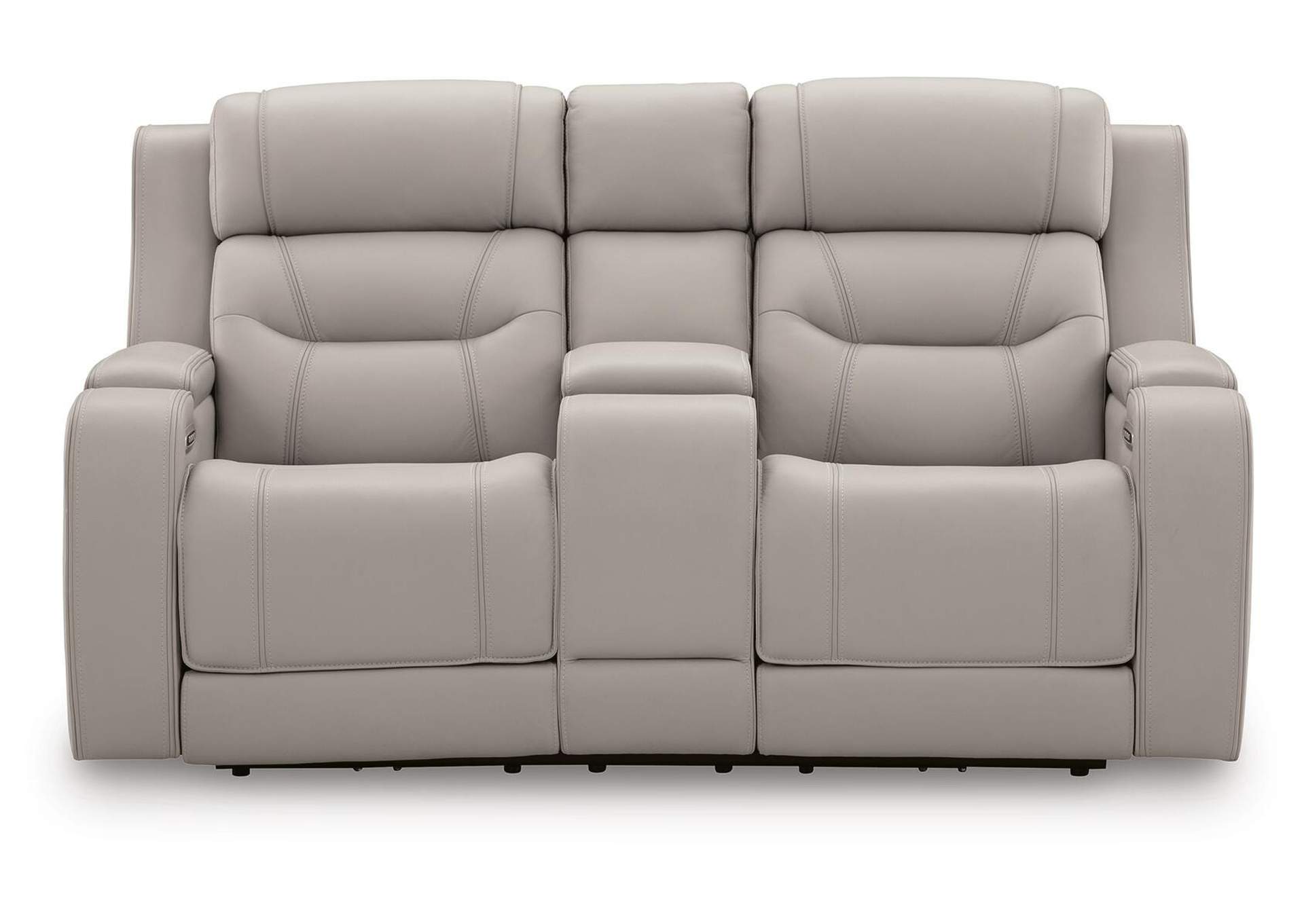 Dreamer Power Reclining Loveseat with Audio Seating image 1