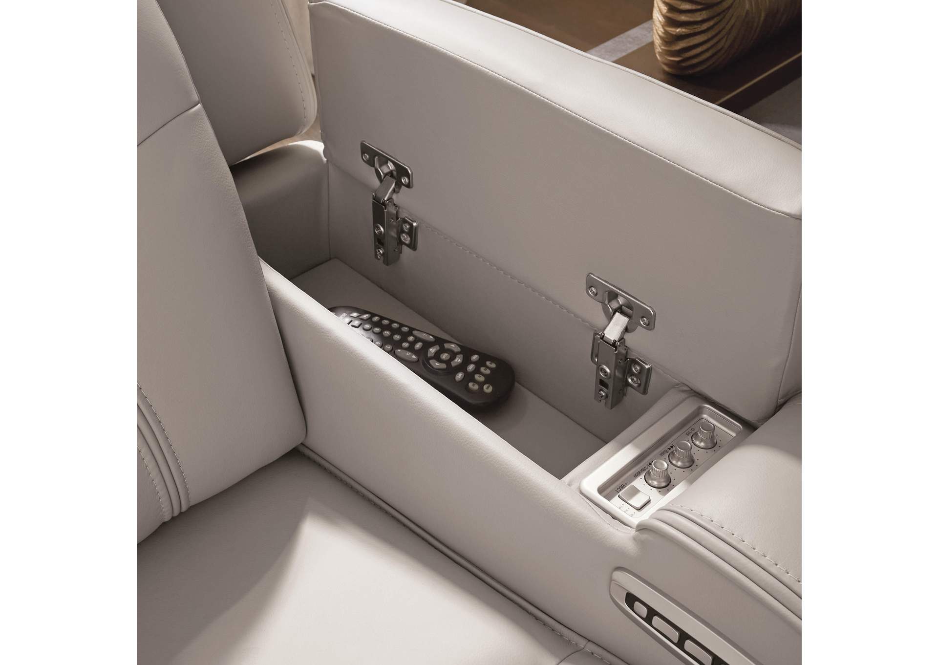 Dreamer Power Reclining Loveseat with Audio Seating image 10