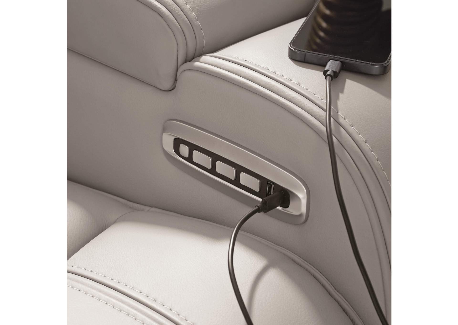 Dreamer Power Reclining Loveseat with Audio Seating image 11