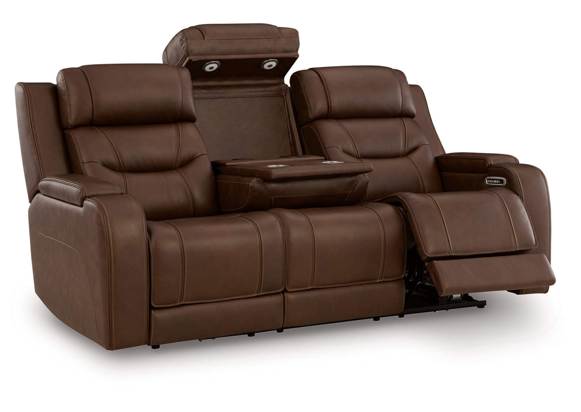 Knightington Power Reclining Sofa with Audio Seating image 4