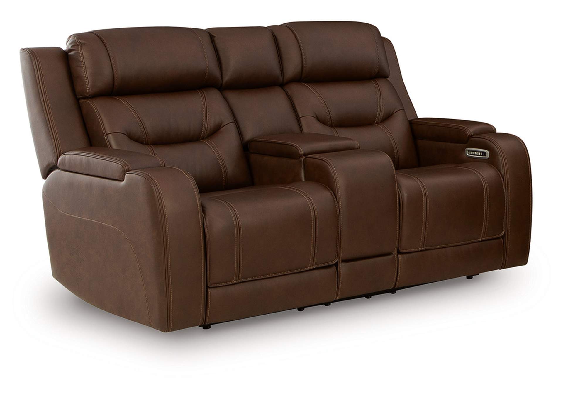 Knightington Power Reclining Loveseat with Audio Seating image 3