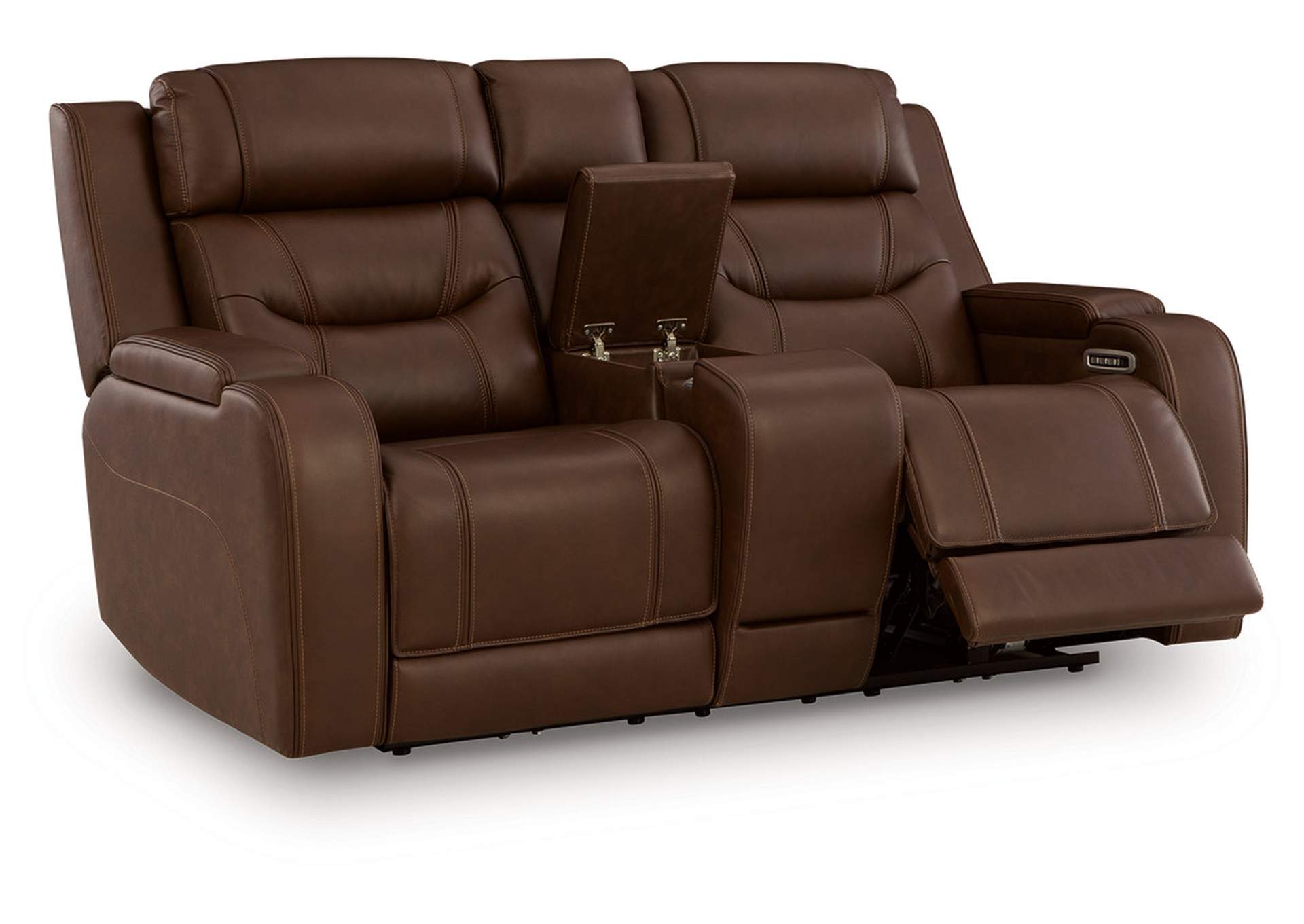 Knightington Power Reclining Loveseat with Audio Seating image 5