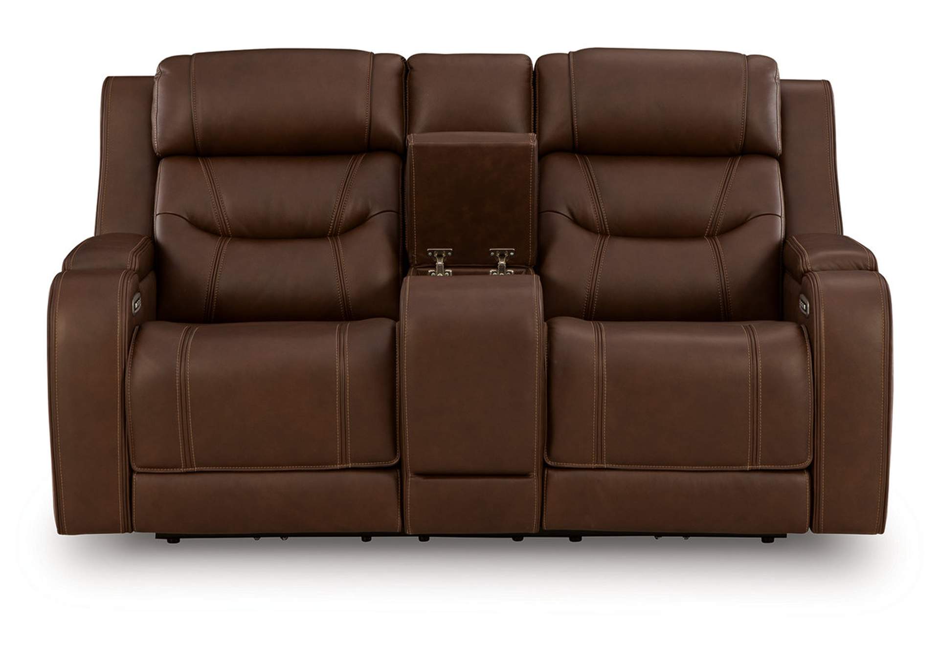 Knightington Power Reclining Loveseat with Audio Seating image 6