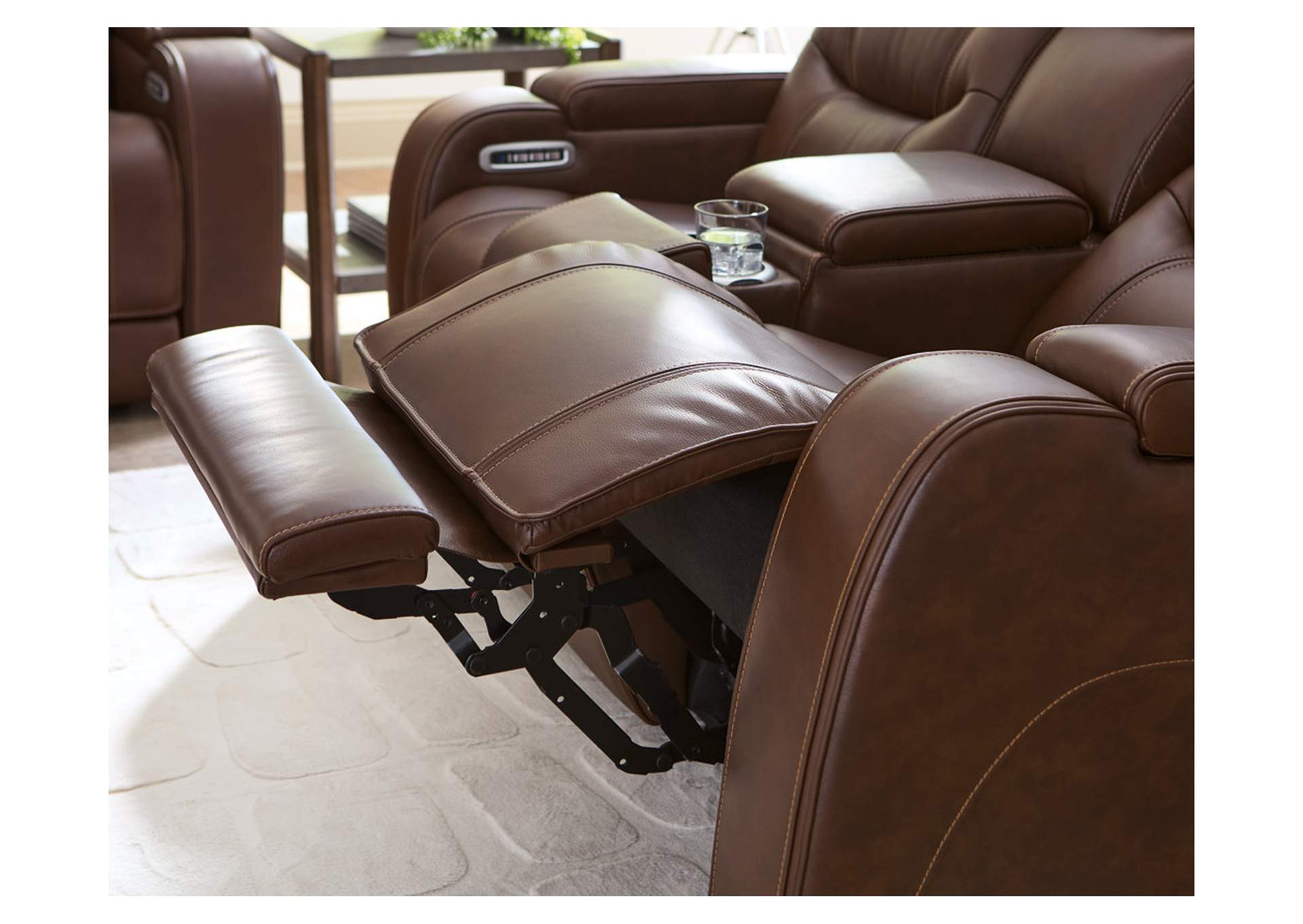 Knightington Power Reclining Loveseat with Audio Seating image 15