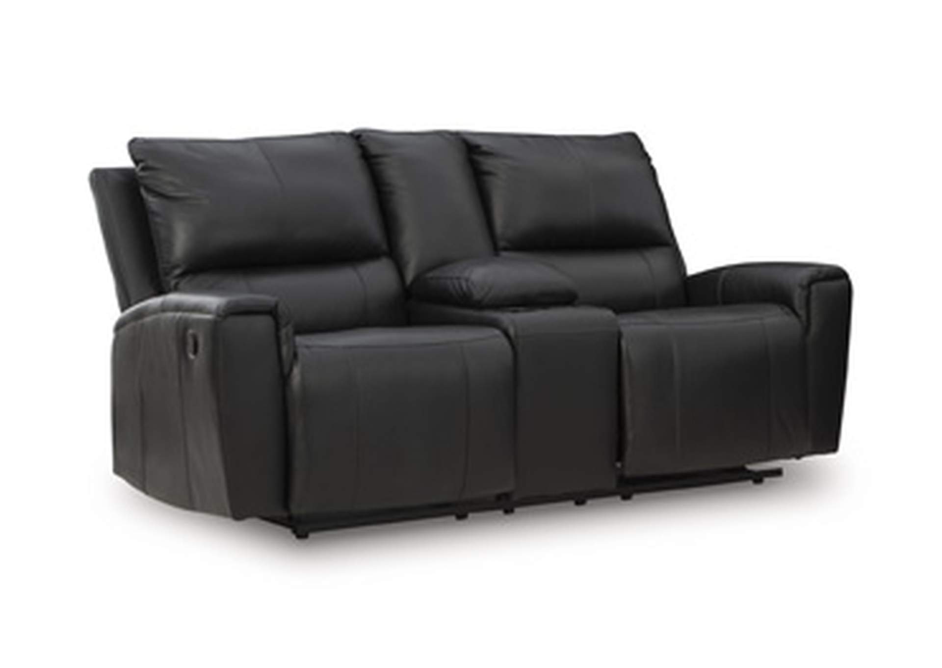 Glossmore Reclining Loveseat with Console image 6
