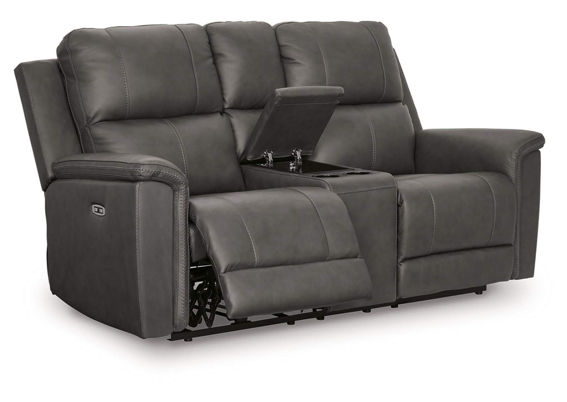 Bleckley Power Reclining Loveseat with Console image 4
