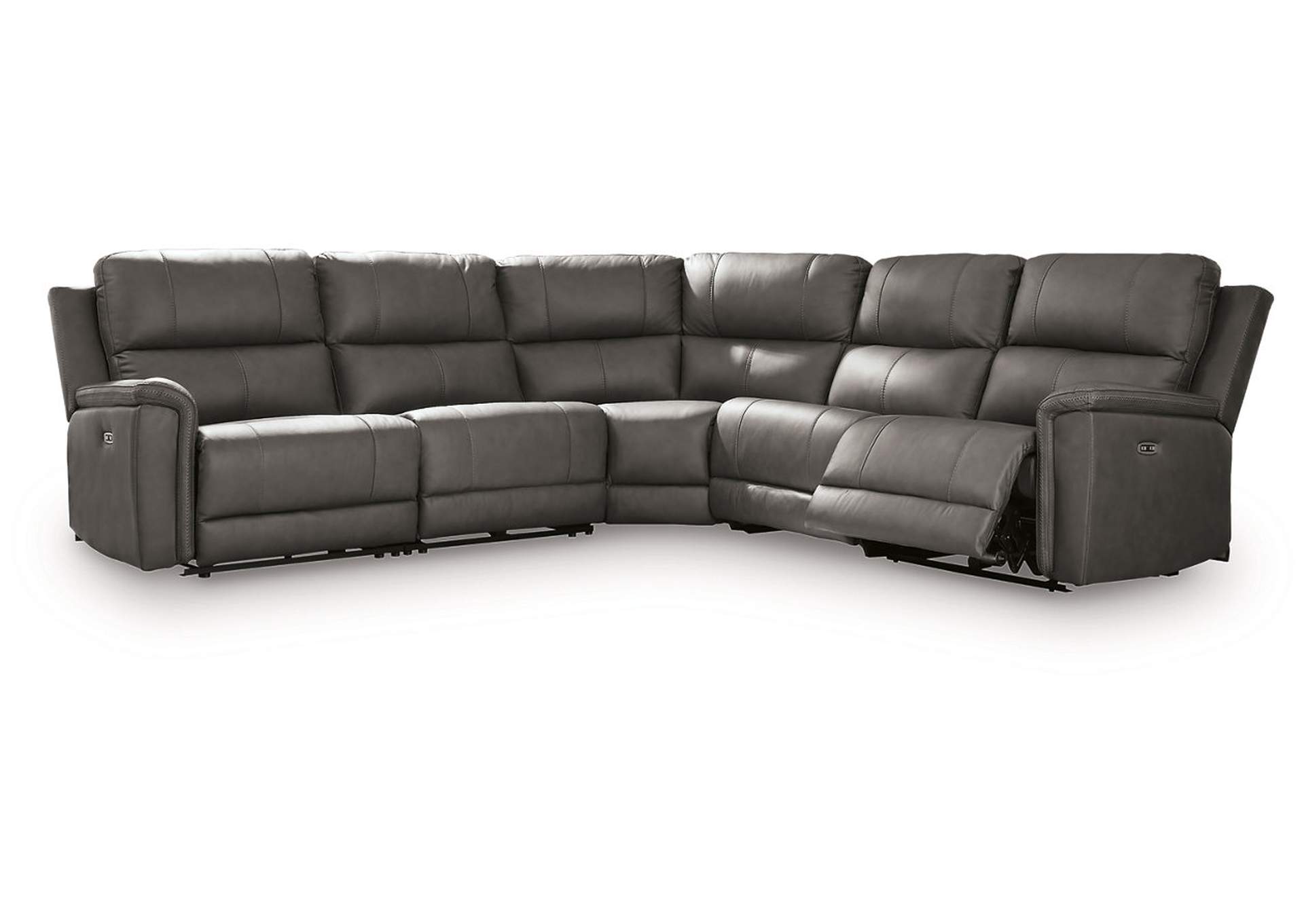 Bleckley 5-Piece Power Reclining Sectional image 1
