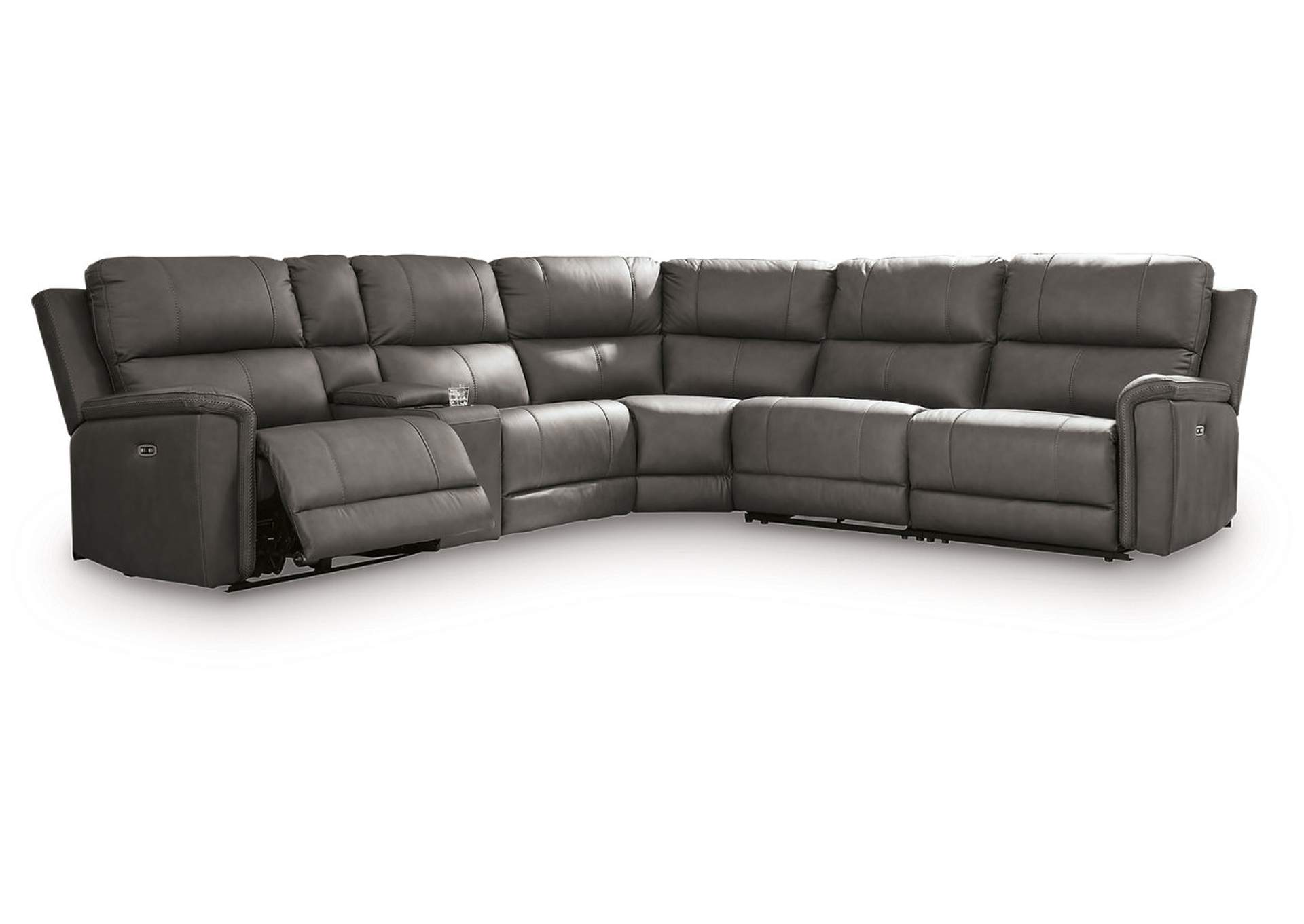 Bleckley 6-Piece Power Reclining Sectional image 1